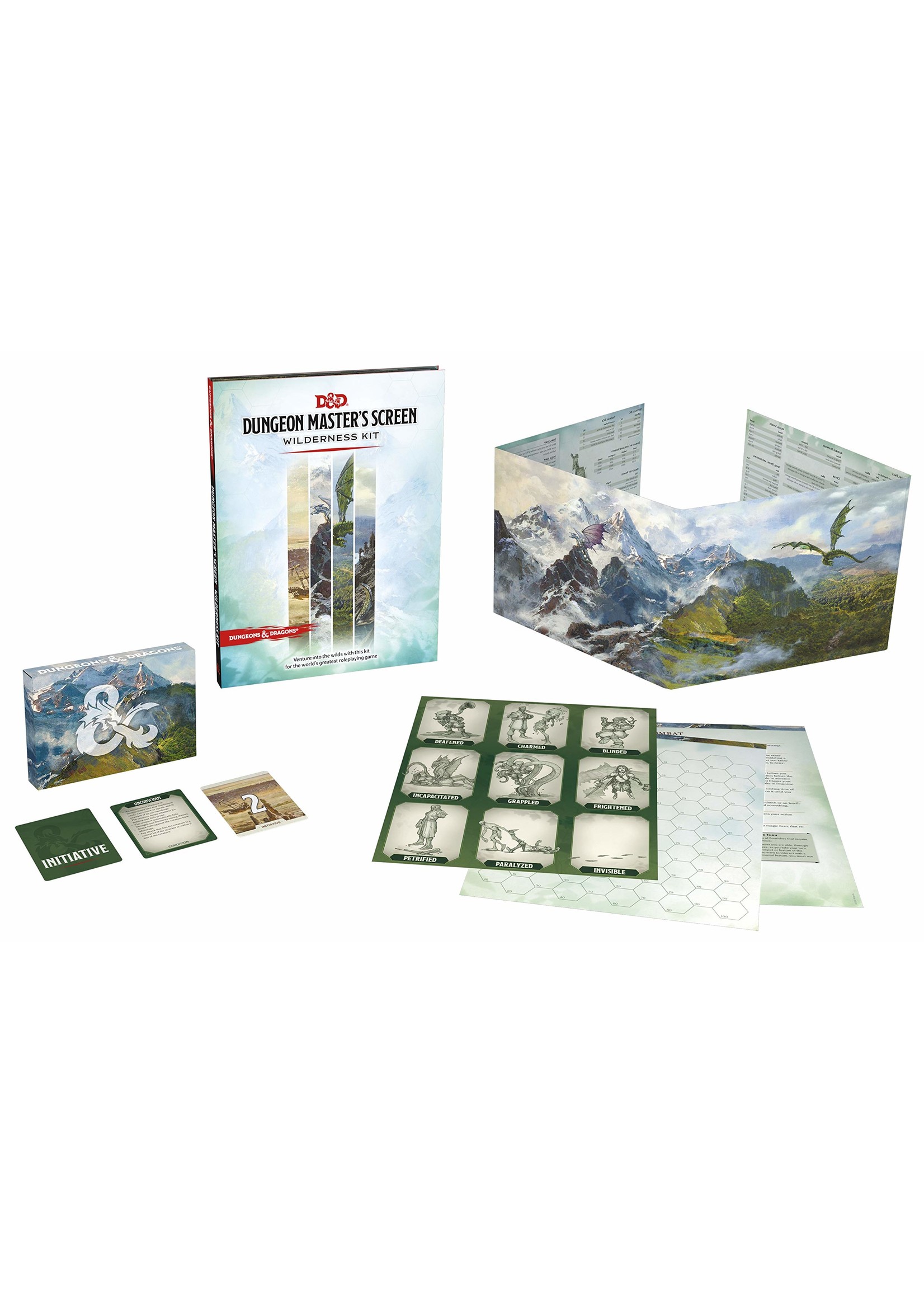 Dungeons & Dragons 5e D&D 5th Edition: DM's Screen Wilderness Kit