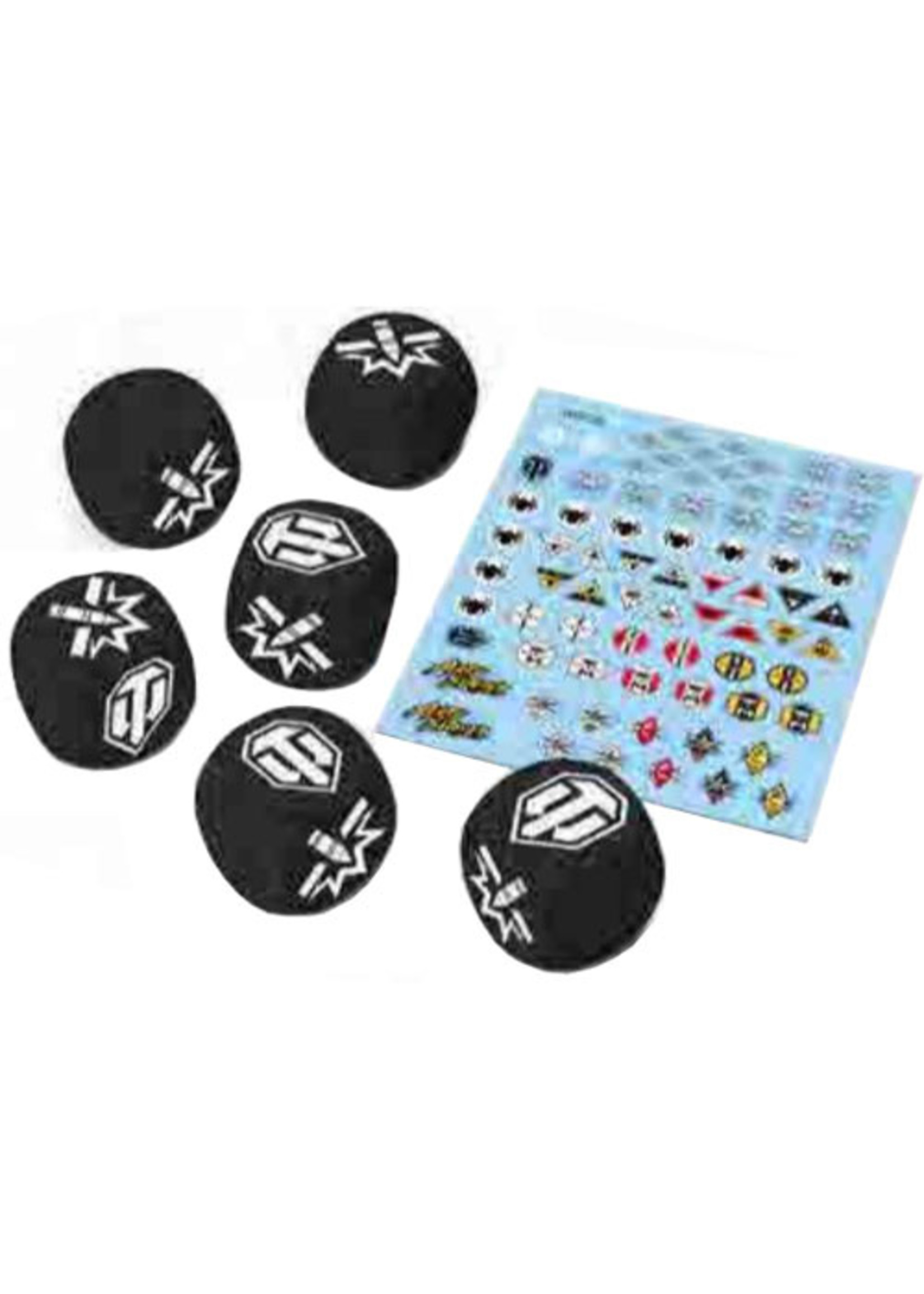 World Of Tanks World Of Tanks: Miniatures Game - Tank Ace Dice And Decal Pack