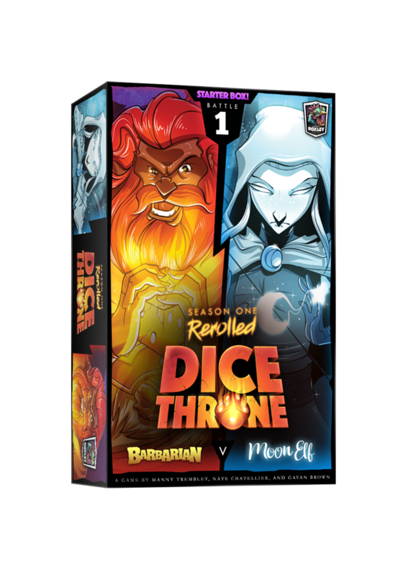 Dice Throne Dice Throne: Season One Box 1- Barbarian vs Moon Elf
