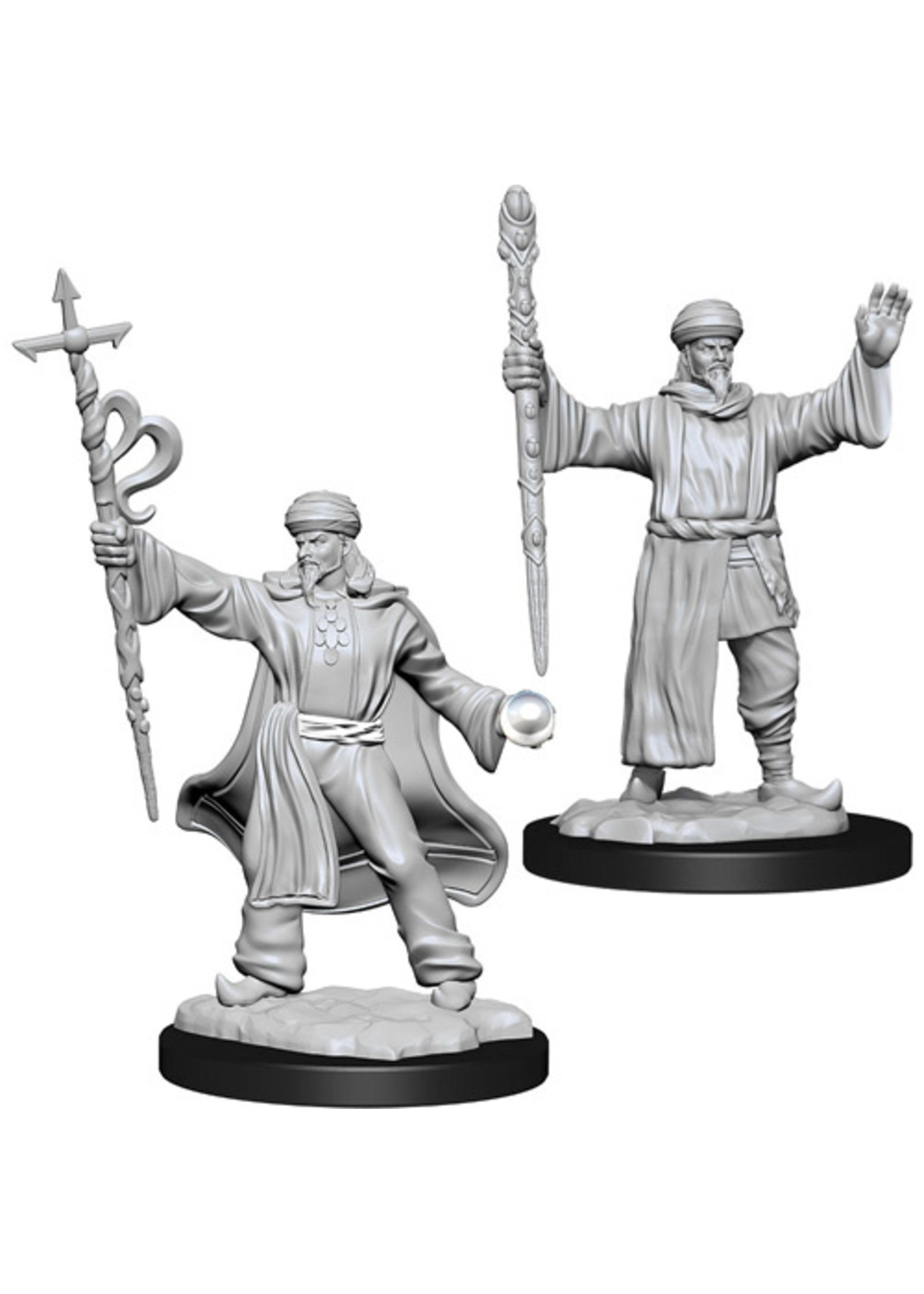 Dungeons & Dragons 5e Dungeons & Dragons Nolzur`s Marvelous Unpainted Miniatures: W13 Human Wizard Male