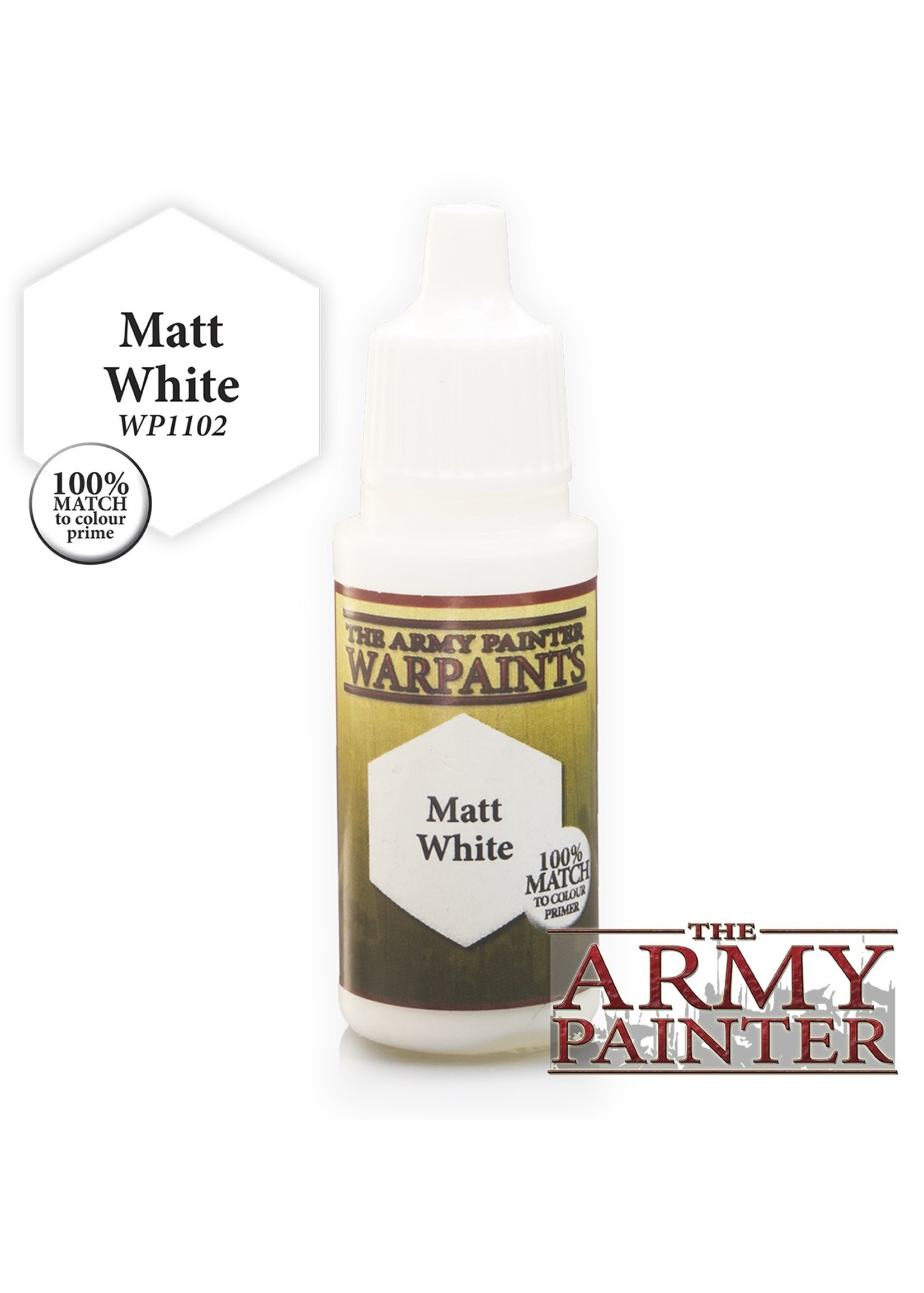 The Army Painter Warpaints: Matt White 18ml