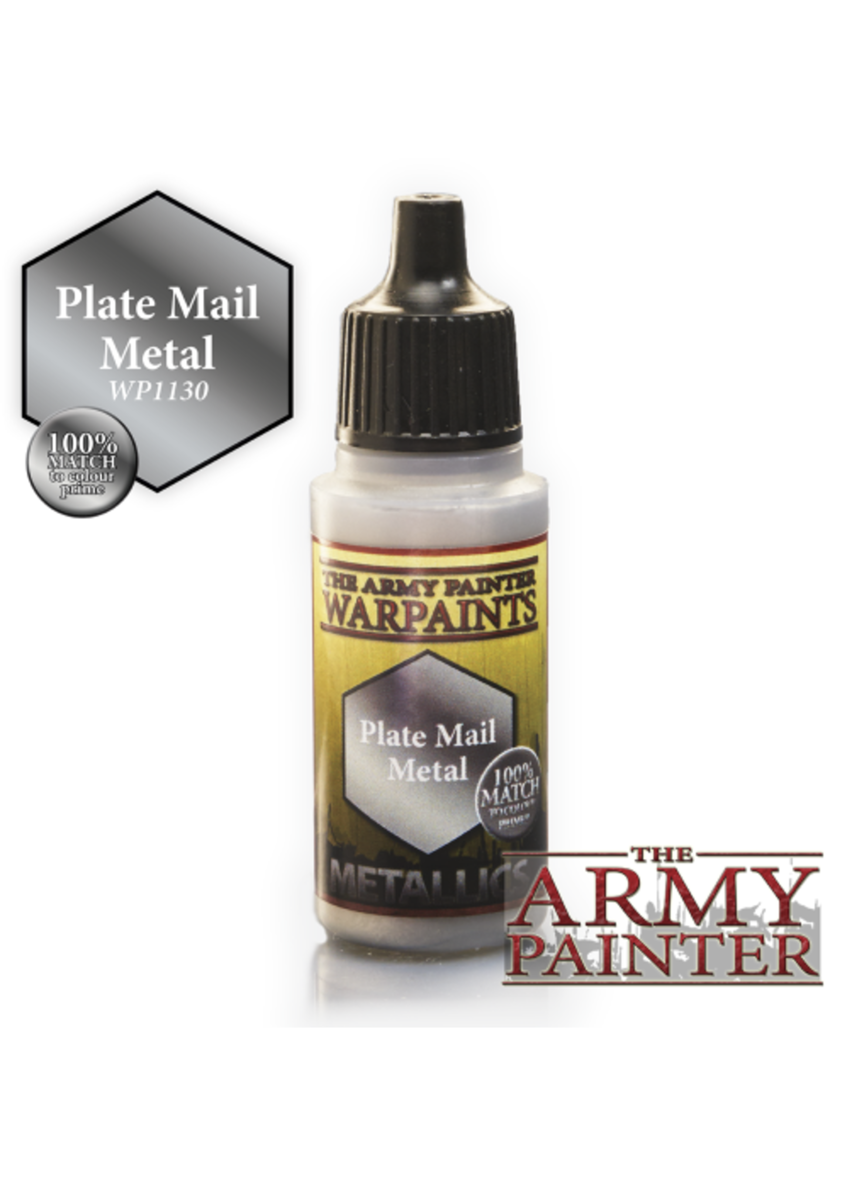 The Army Painter Warpaints: Plate Mail Metal 18ml