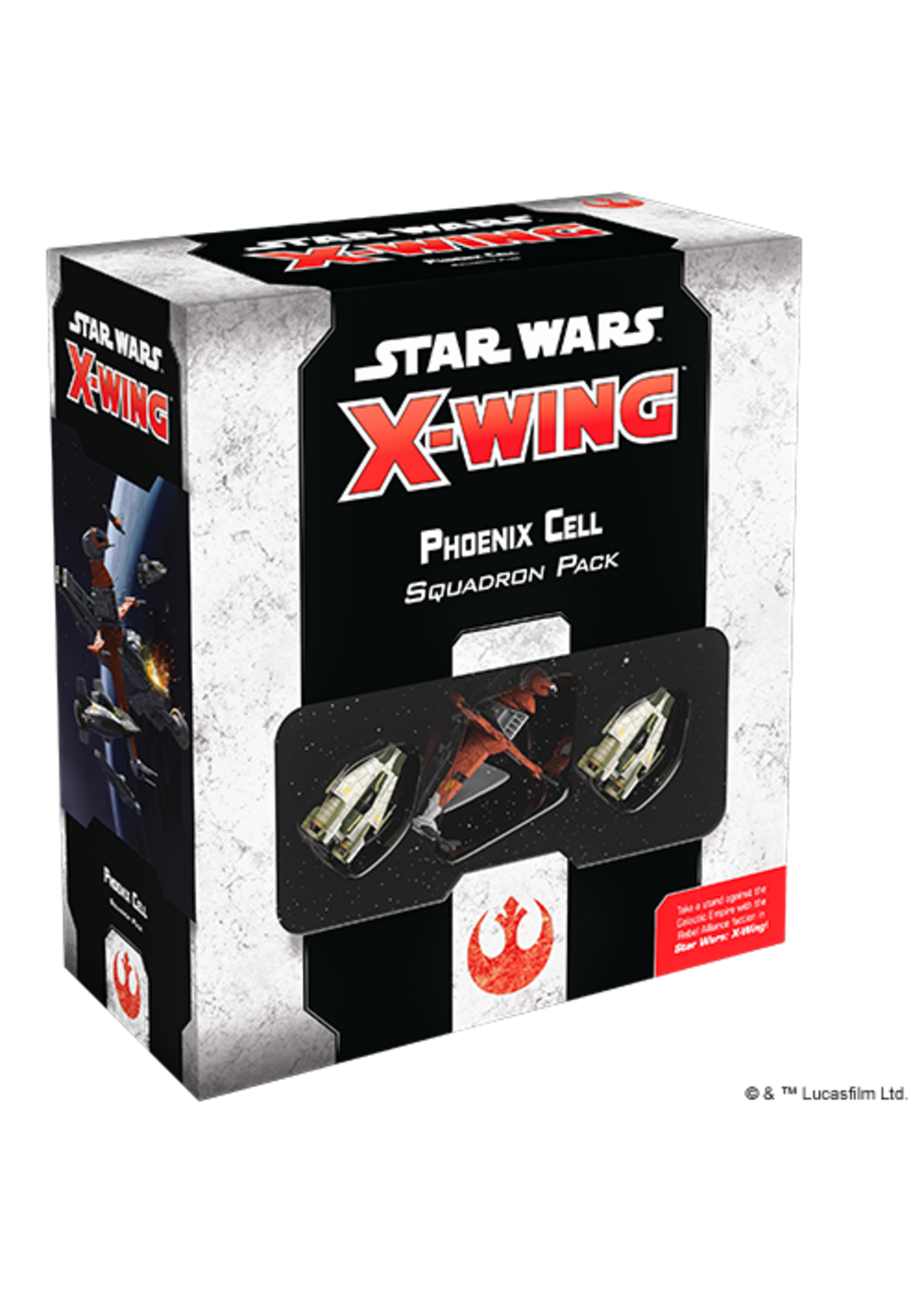 Star Wars X wing Phoenix Cell Squadron Pack