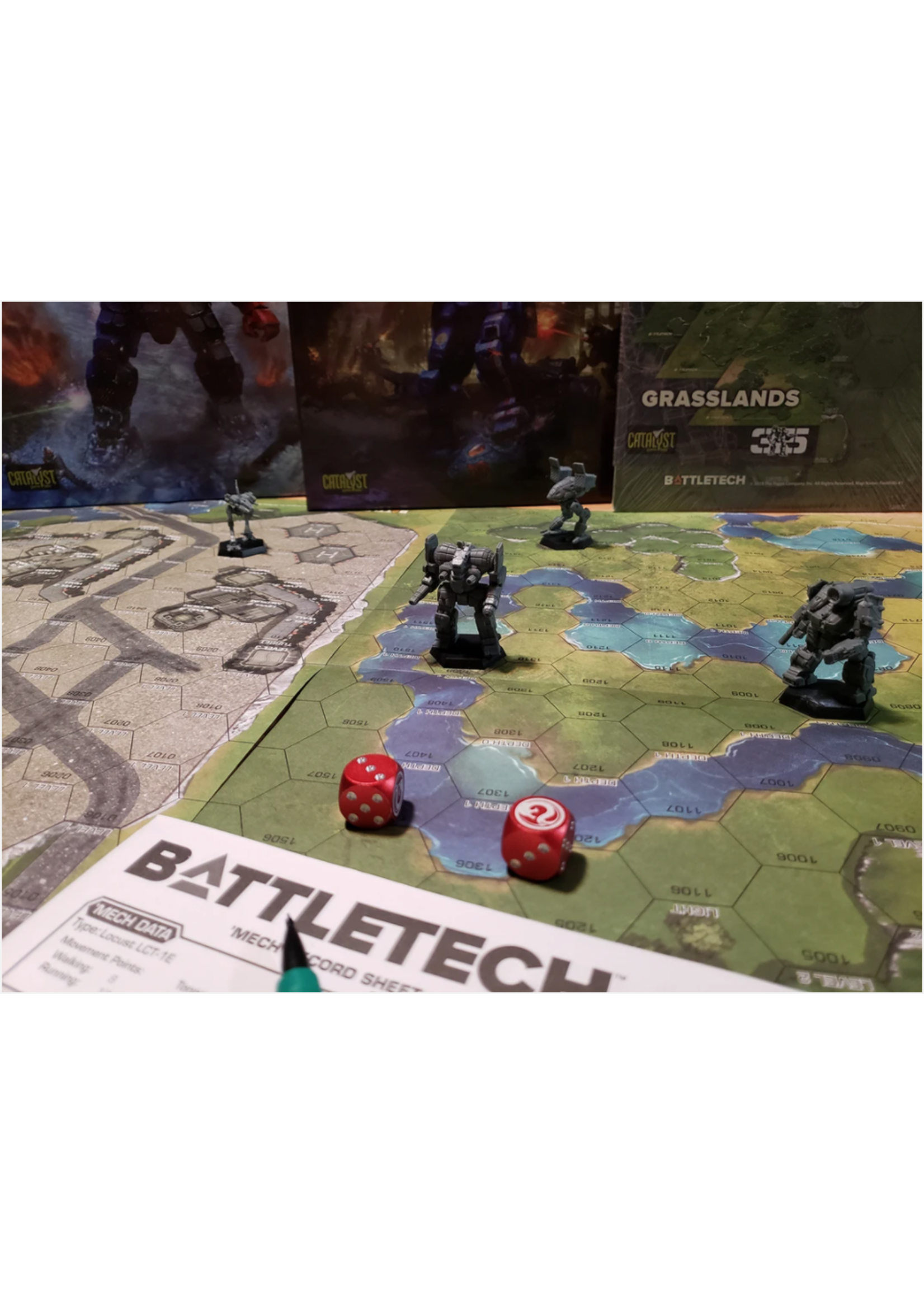 Battletech BattleTech: Map Set- Grasslands