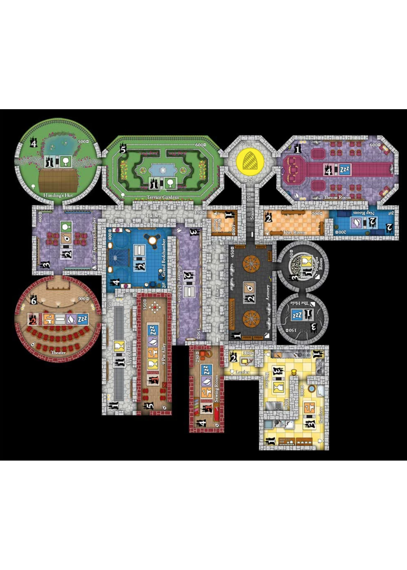 Bezier Games Castles Of Mad King Ludwig