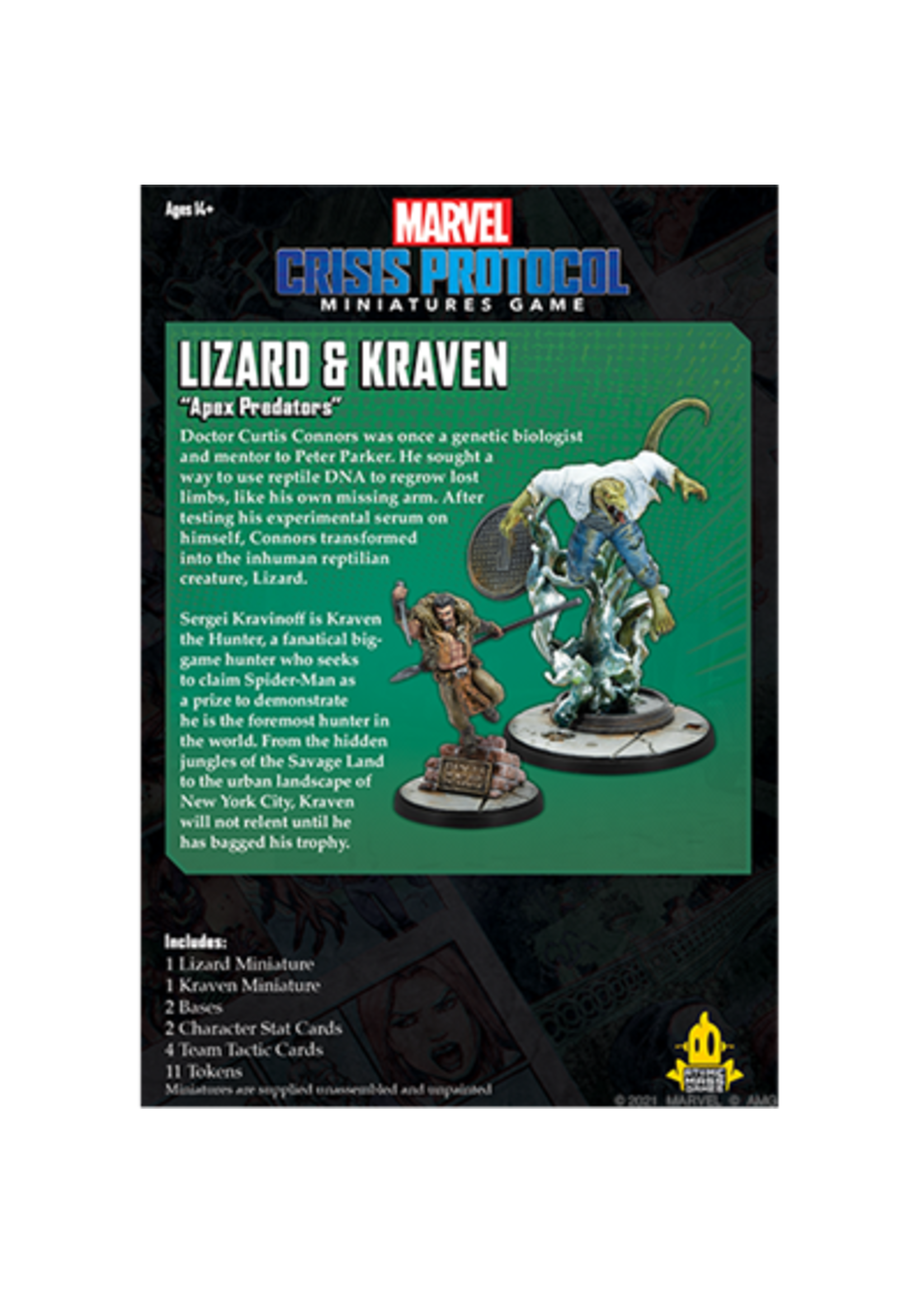 Marvel CP: Lizard and Kraven