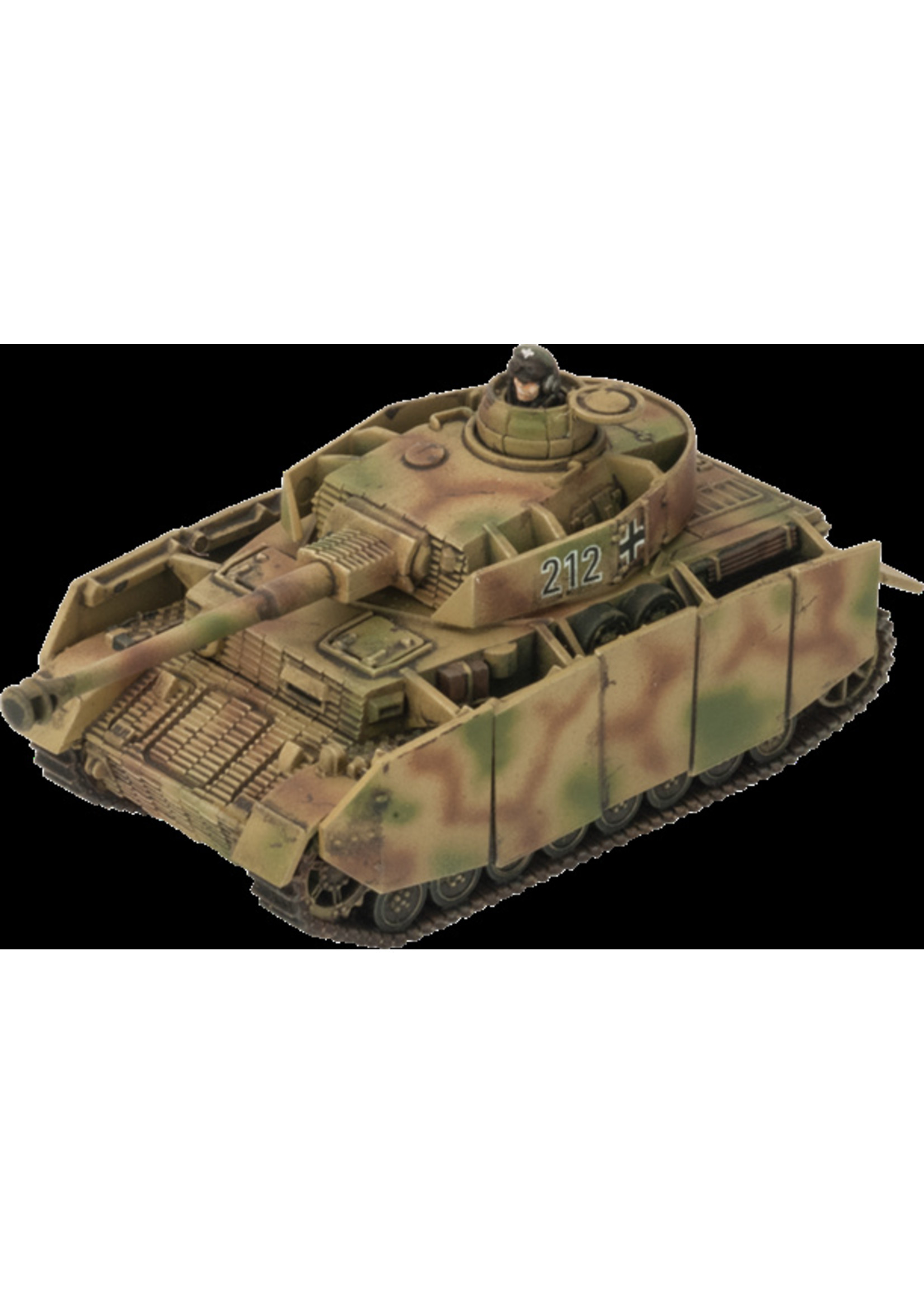 Flames Of War Panzer IV Tank Platoon (x5 Plastic)