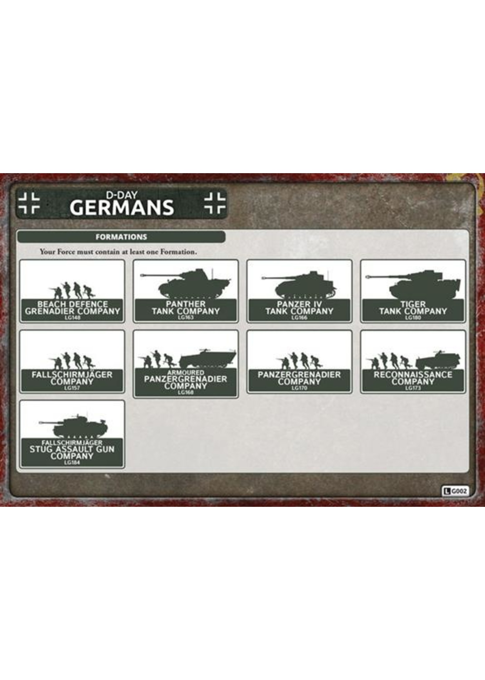 Flames Of War Panzer IV Tank Platoon (x5 Plastic)