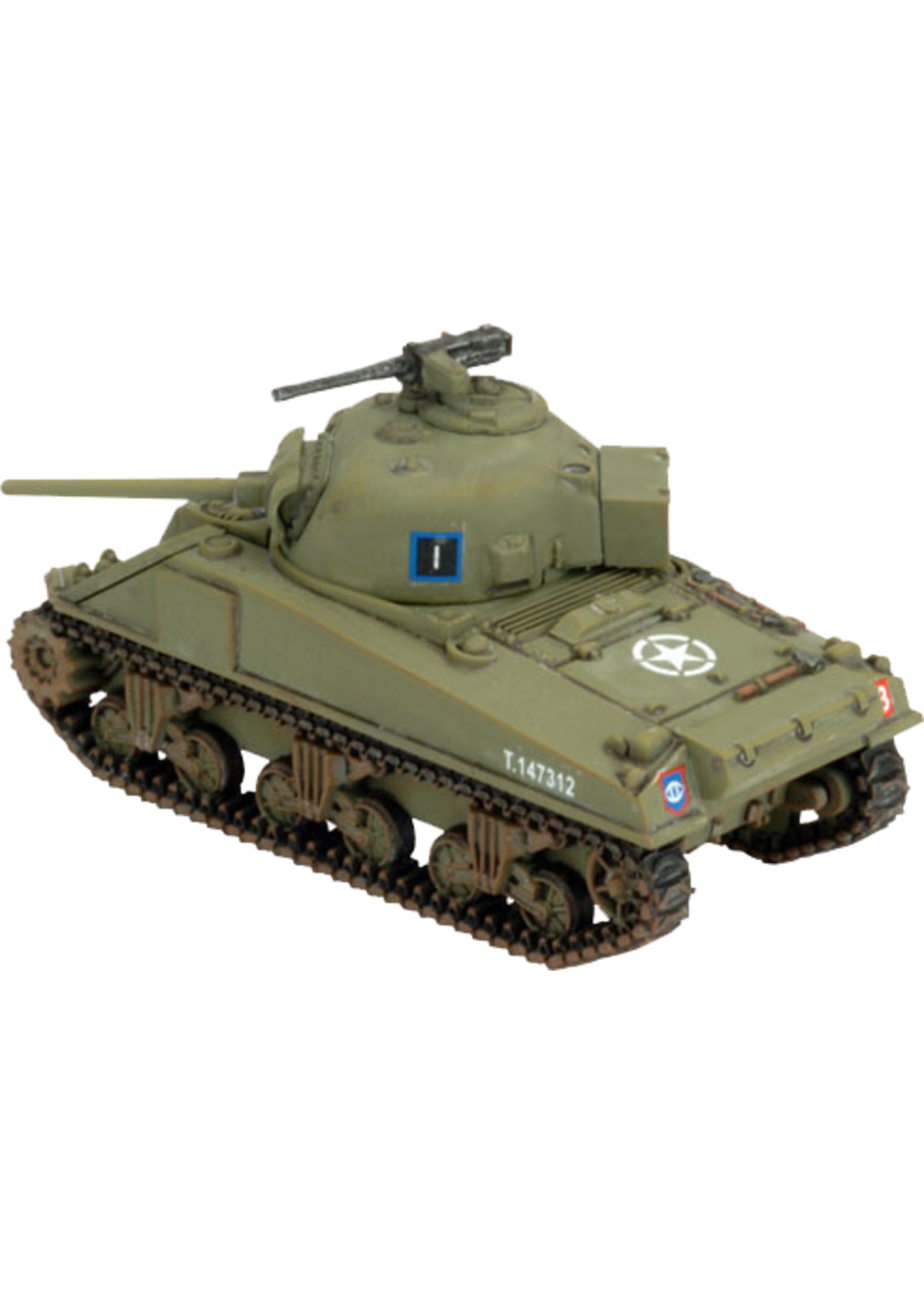 Flames Of War Sherman Armoured Troop (Plastic)