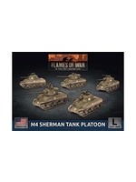 Flames Of War M4 Sherman Tank Platoon (x5 Plastic)