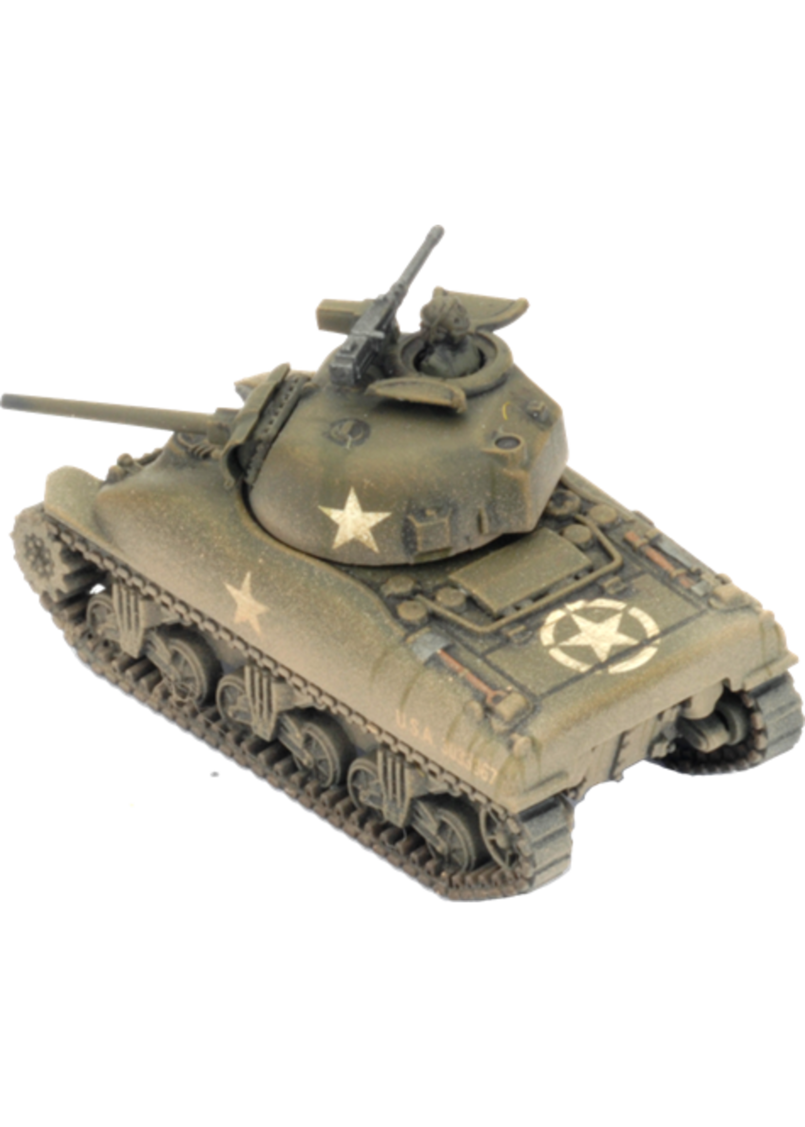 Flames Of War M4 Sherman Tank Platoon (x5 Plastic)