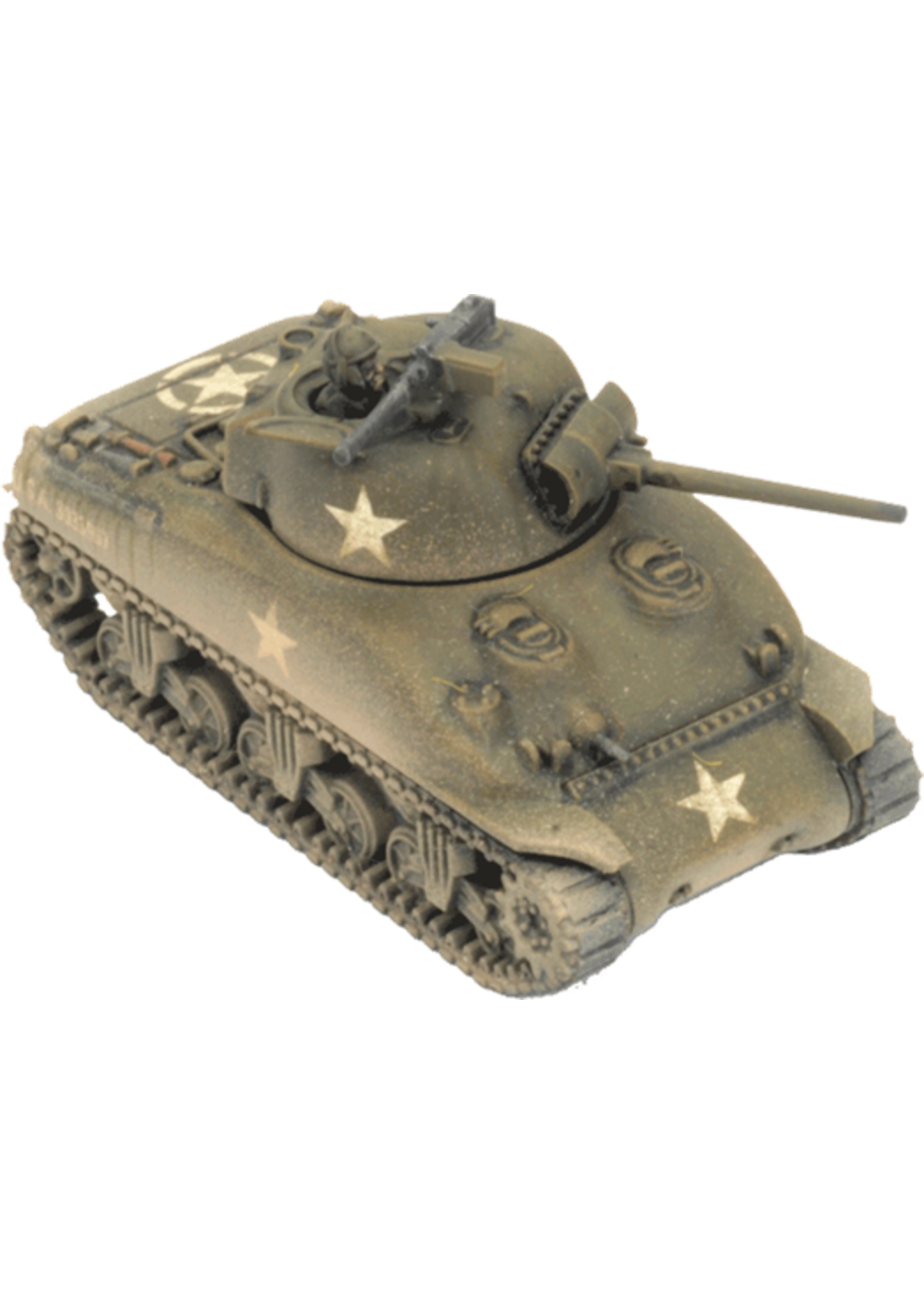 Flames Of War M4 Sherman Tank Platoon (x5 Plastic)