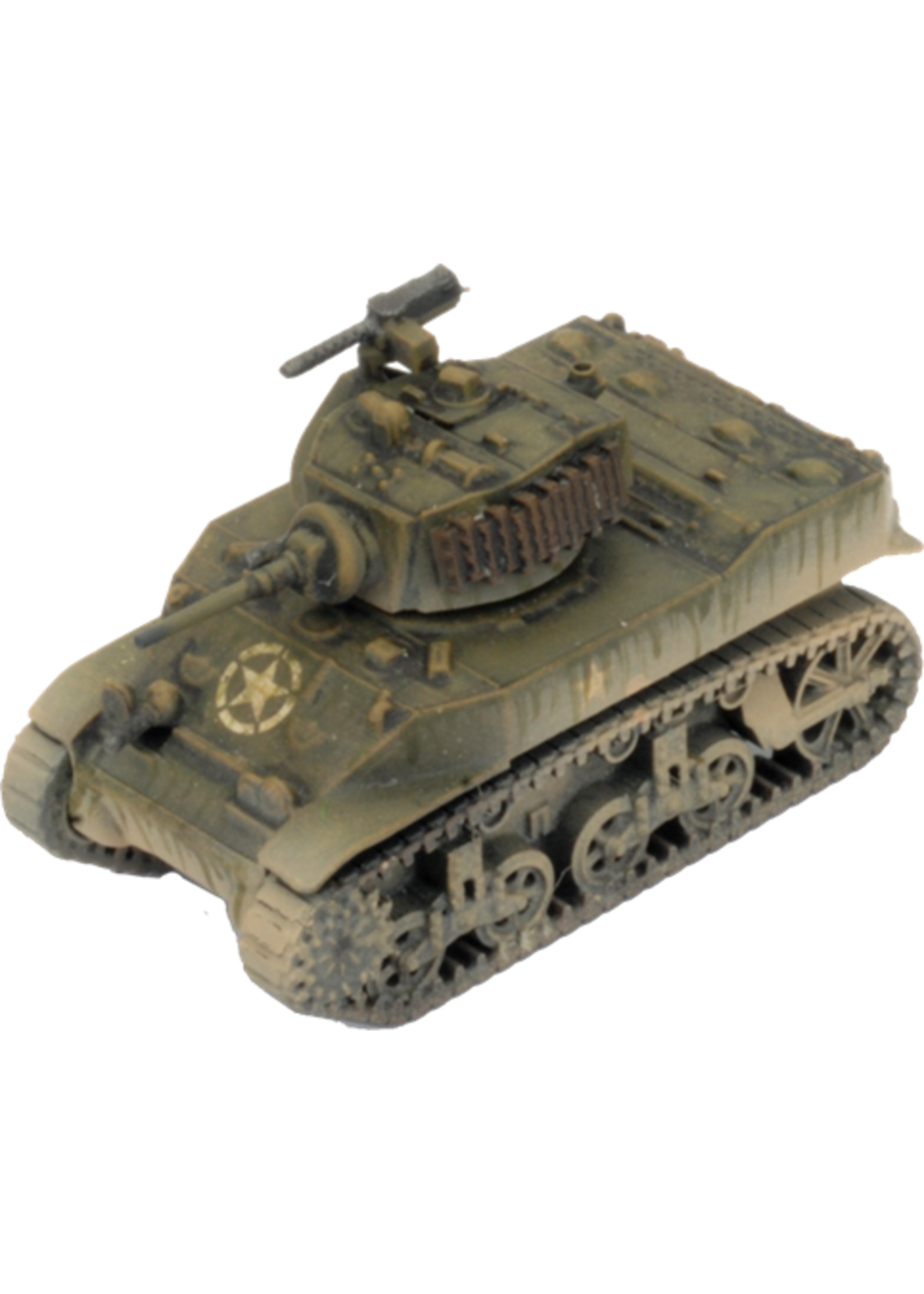 Flames Of War M5 Stuart Light Tank Platoon (x5 Plastic)