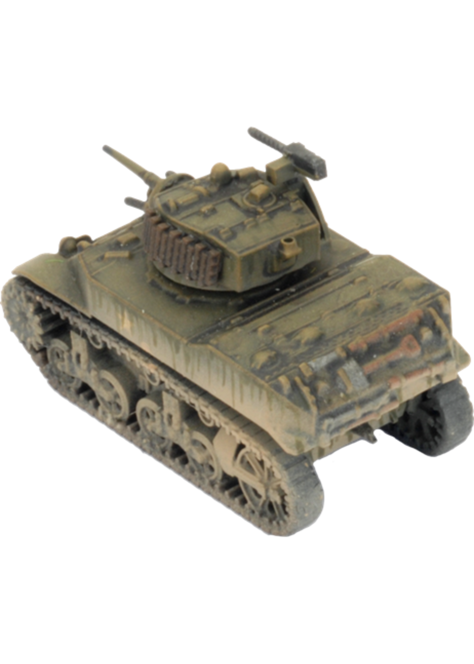 Flames Of War M5 Stuart Light Tank Platoon (x5 Plastic)