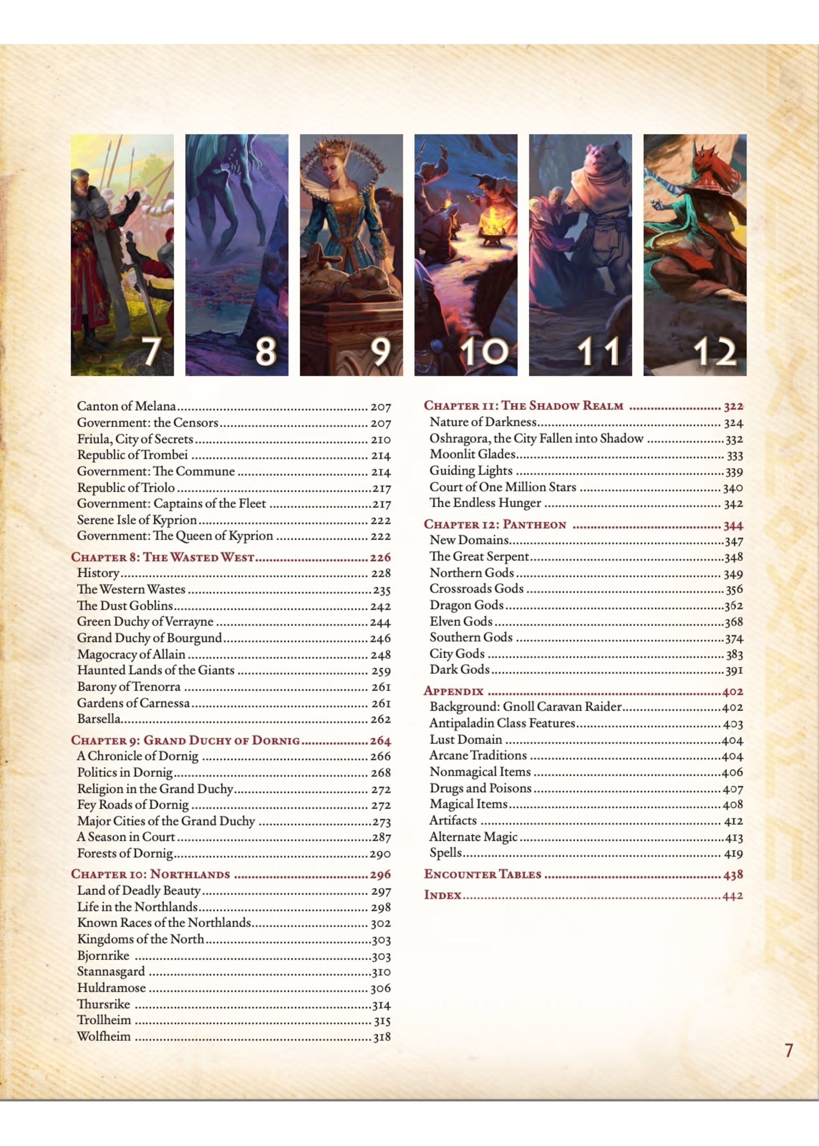 Dungeons & Dragons 5e D&D 5th Edition: Midgard WorldBook