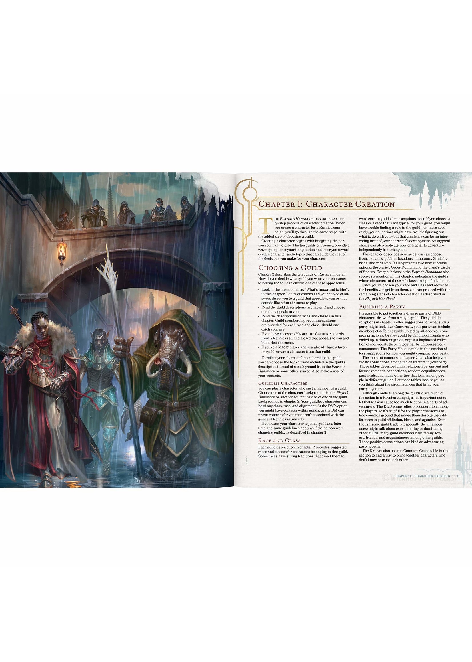 Dungeons & Dragons 5e D&D 5th Edition: Guildmaster's Guide to Ravnica