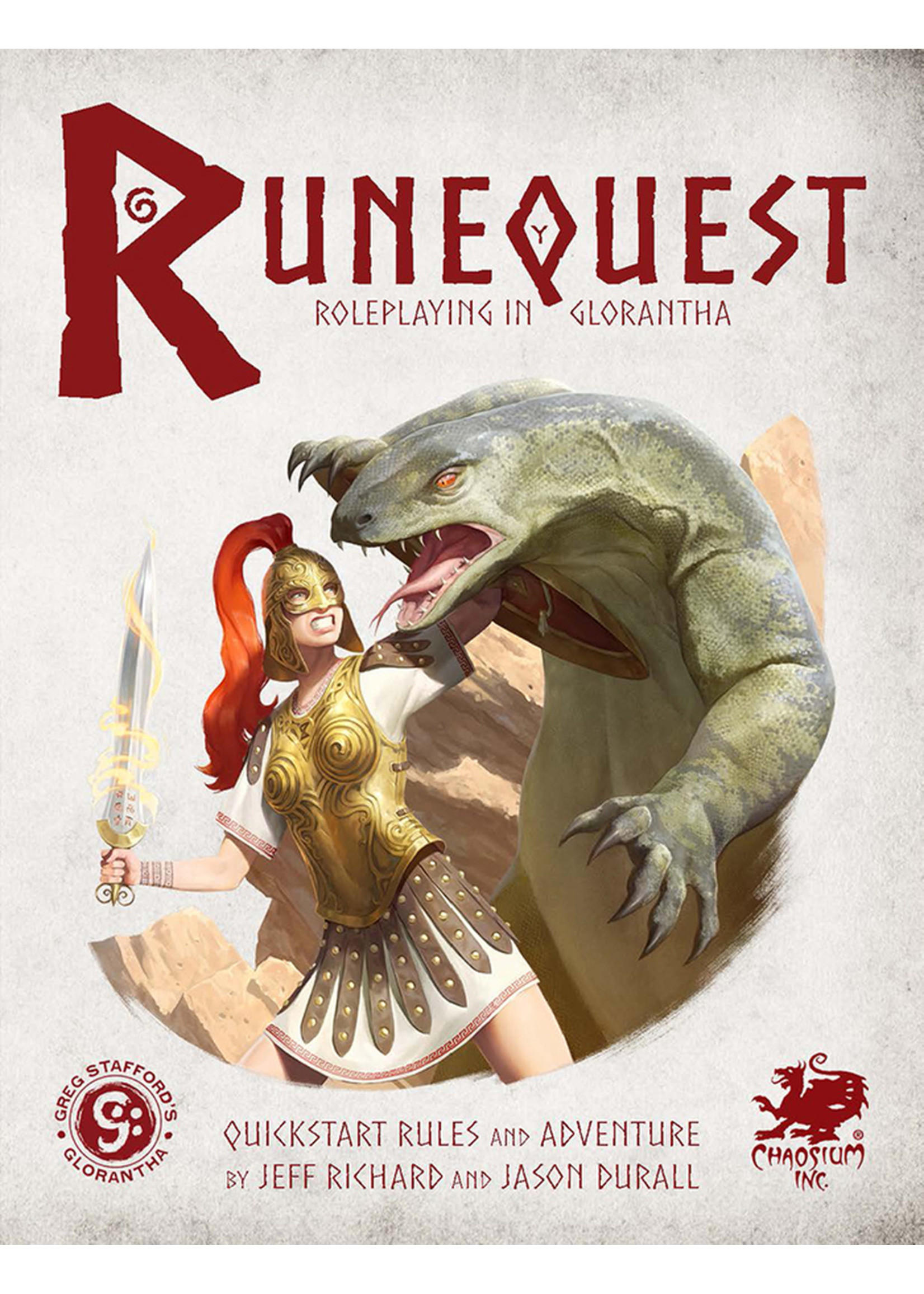 Chaosium RuneQuest RPG: Roleplaying in Glorantha Quick Start