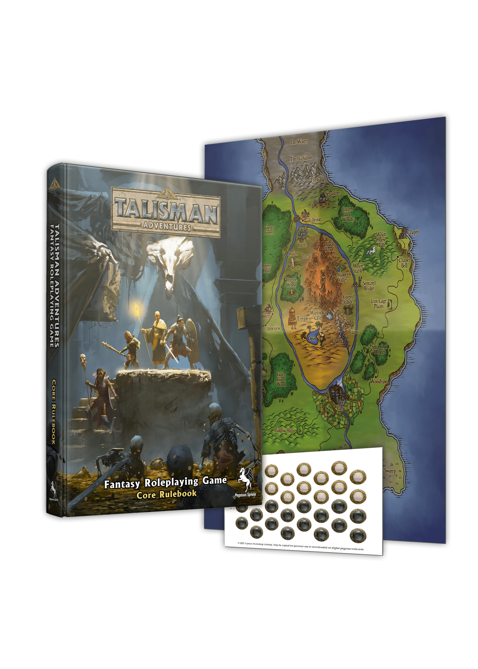 Pegasus Spiele Talisman Adventures RPG: Core Rule Book