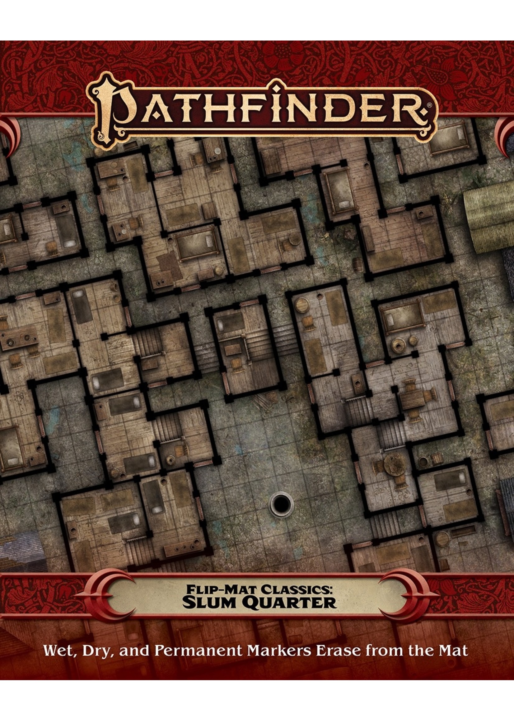 Pathfinder Flip-Mat: Slum Quarter