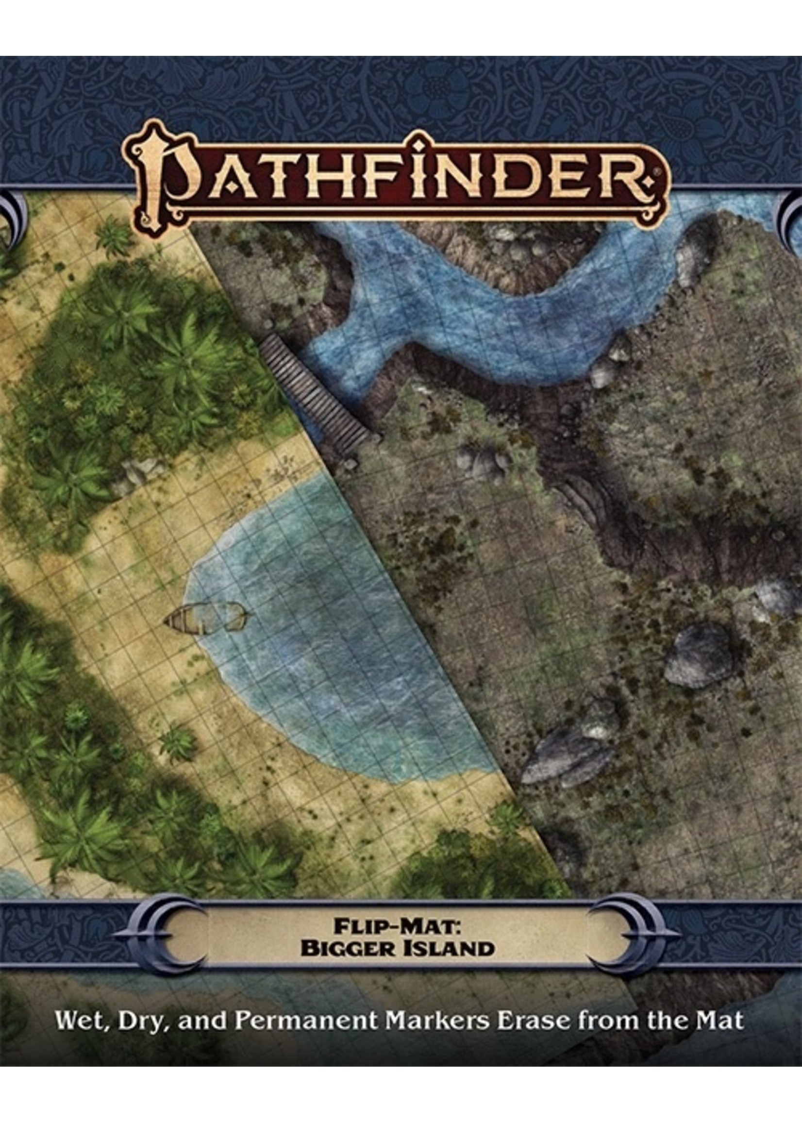 Pathfinder Flip-Mat: Bigger Island