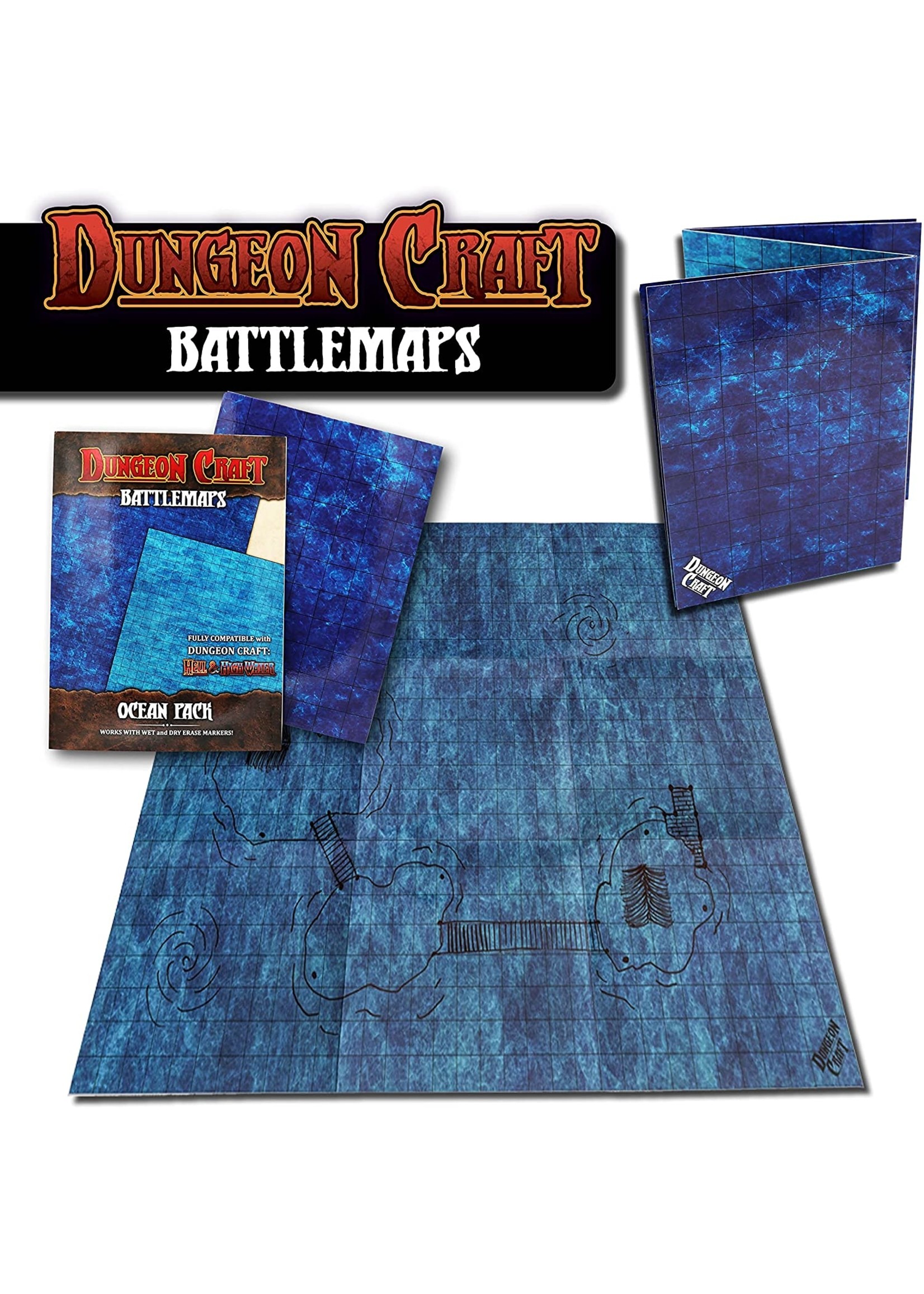 1985 Games Dungeon Craft Battlemaps: Ocean