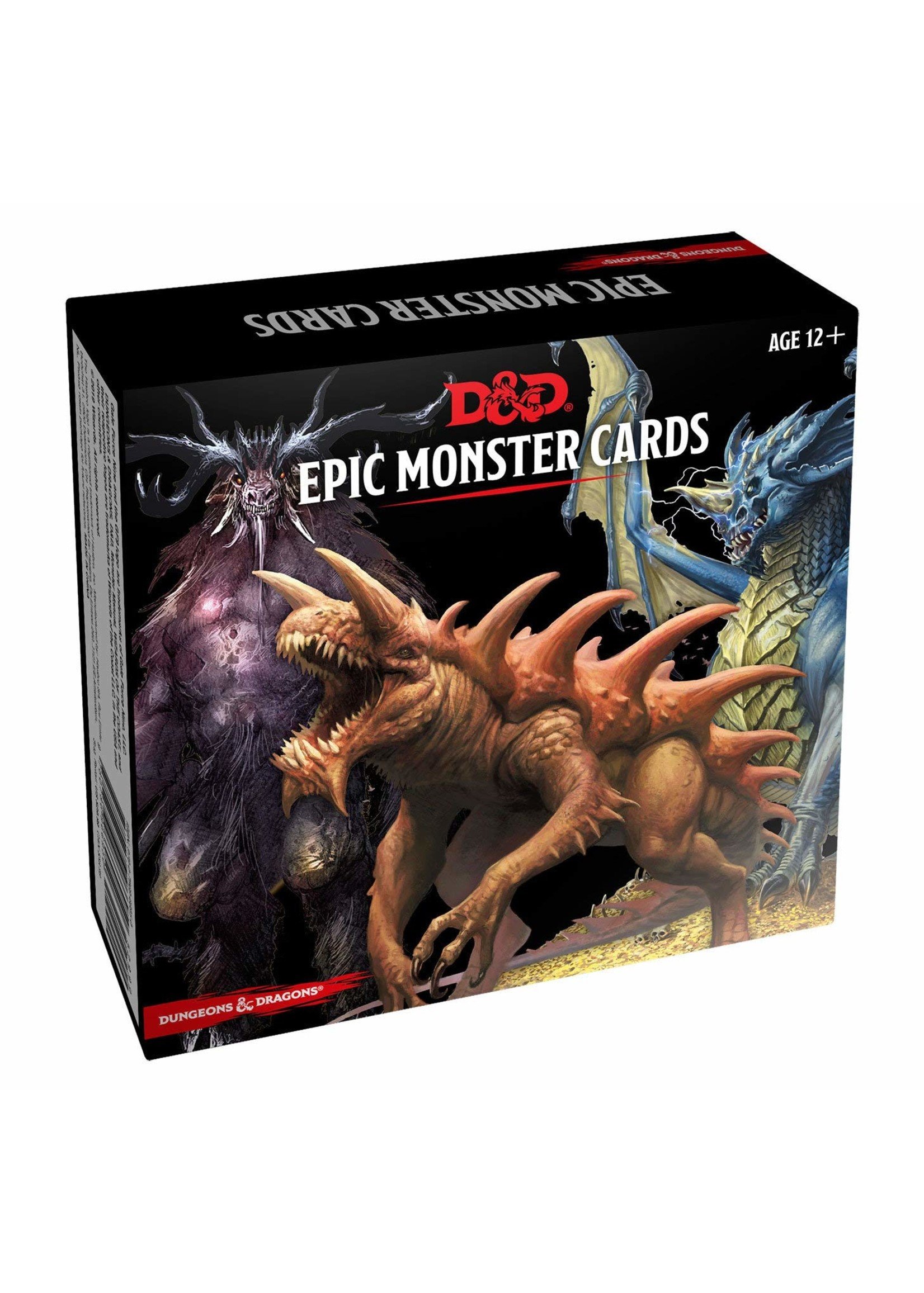 Dungeons & Dragons 5e D&D, 5e: Monster Cards- Epic Monsters (77 cards)