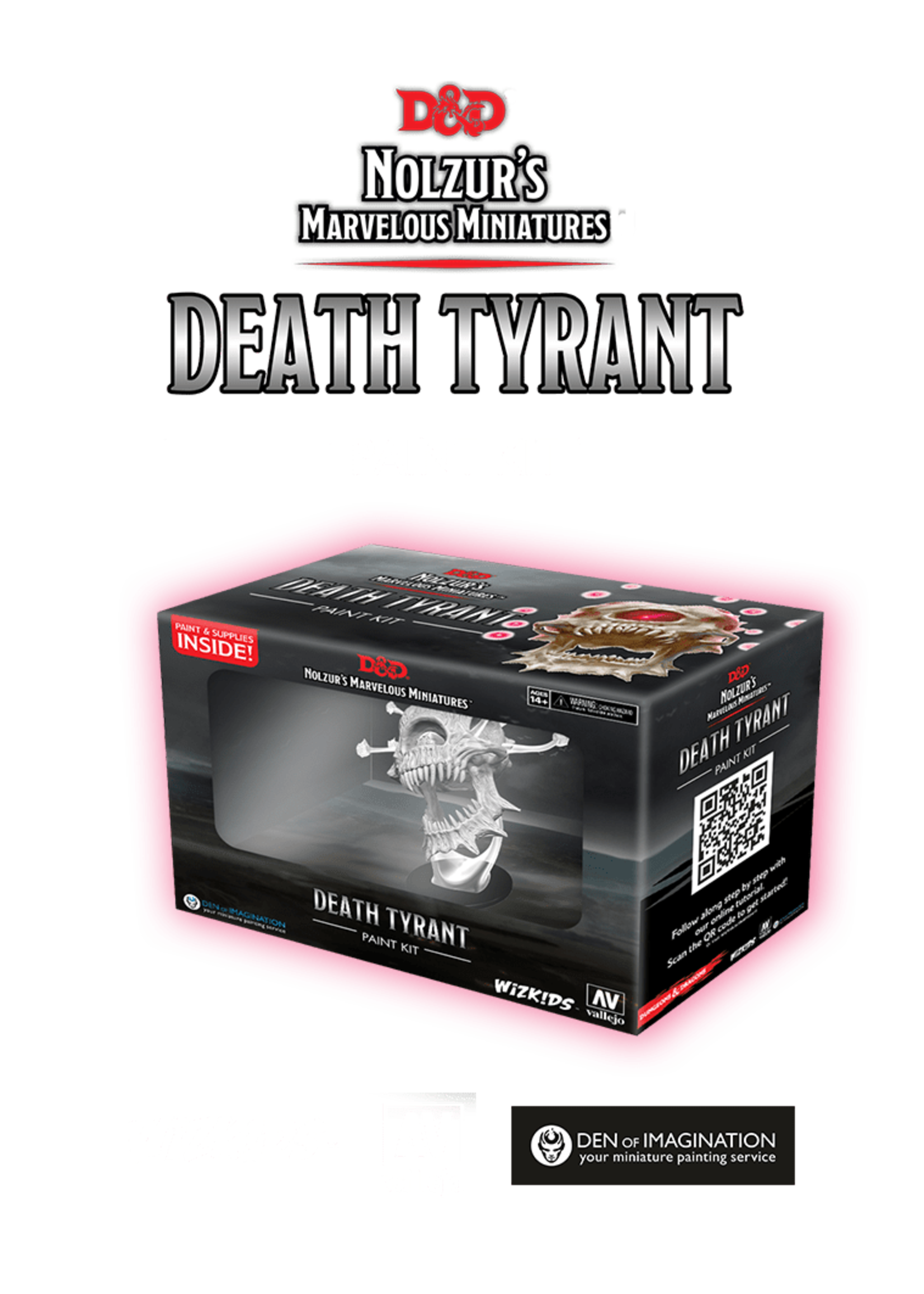 Wizards D&D Minis: Wave 15- Death Tyrant Paint Kit