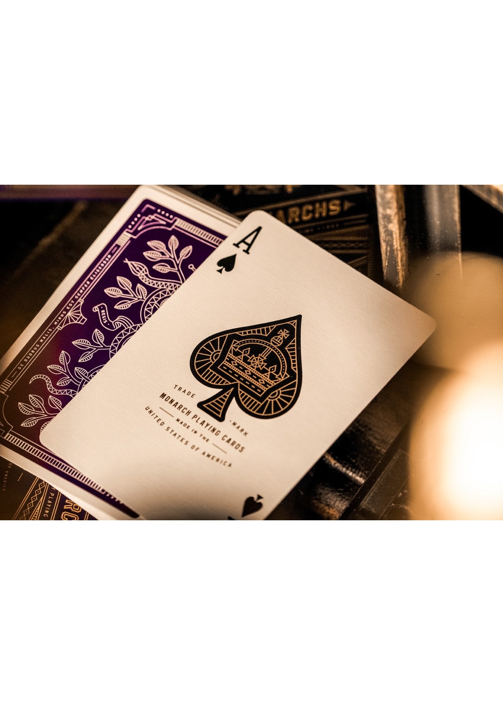 Theory11 Theory11: Purple Monarchs Playing Cards