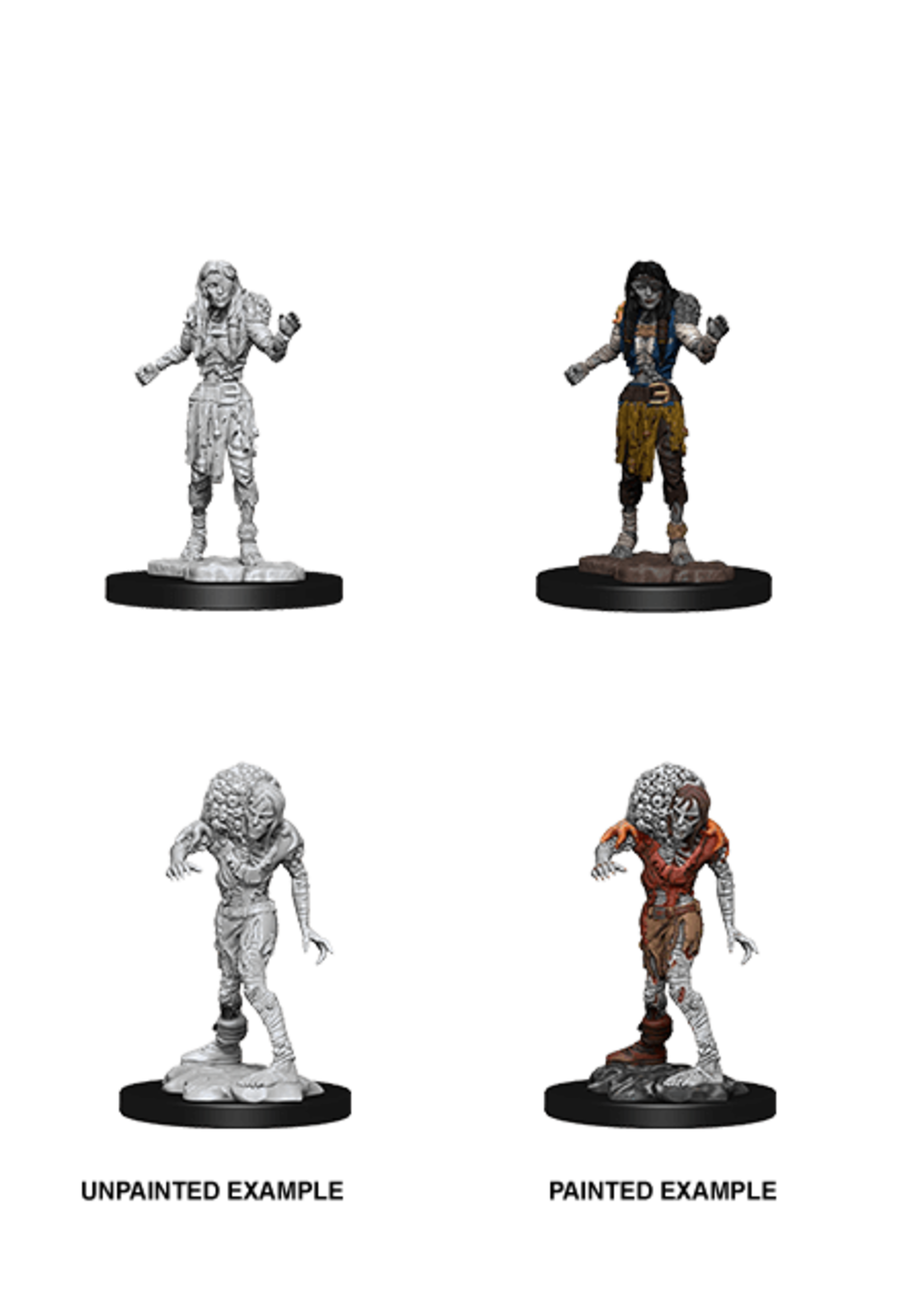 D&D Minis: Wave 14- Drowned Assassin & Drowned Asetic