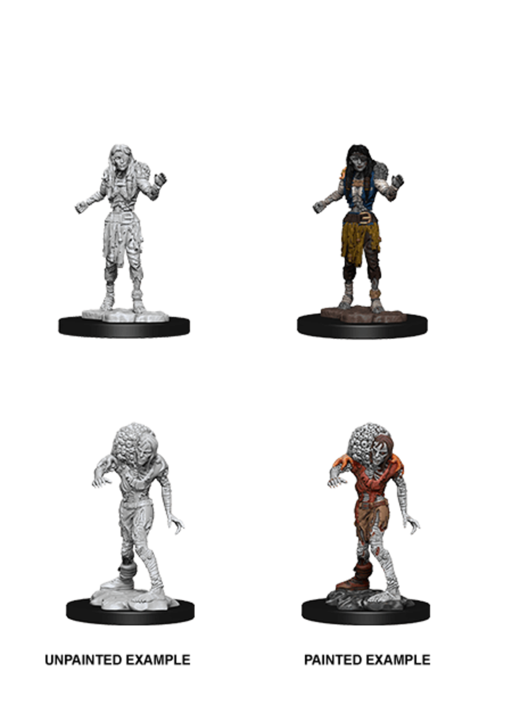 WizKids D&D Minis: Wave 14- Drowned Assassin & Drowned Asetic