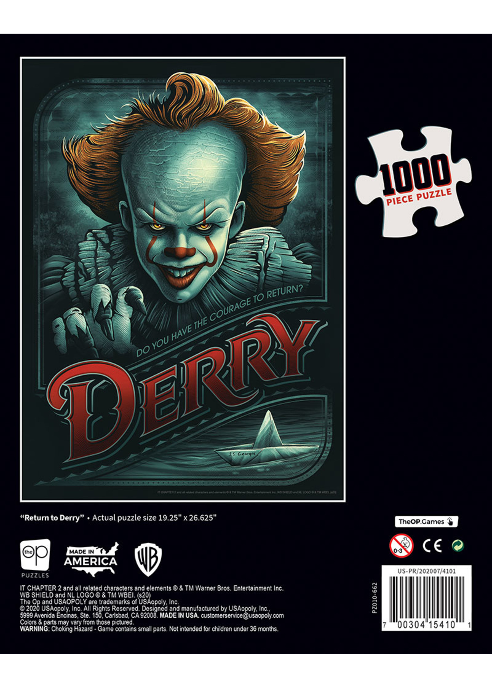 Winning Moves Puzzles: IT Chapter Two ''Return to Derry'' (1000 Piece)