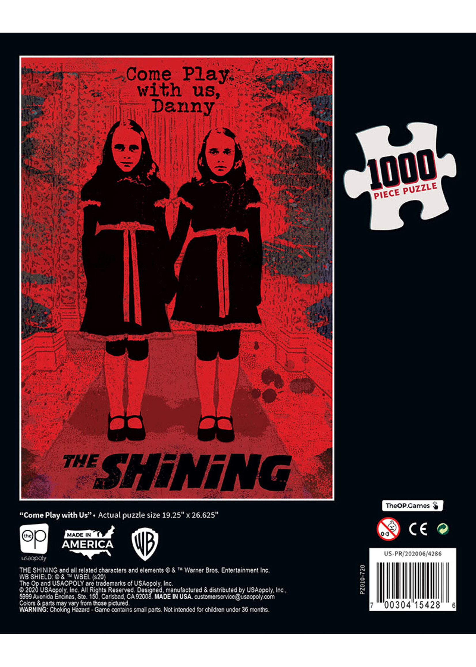 Winning Moves Puzzles: The Shining ''Come Play With Us'' (1000 Piece)