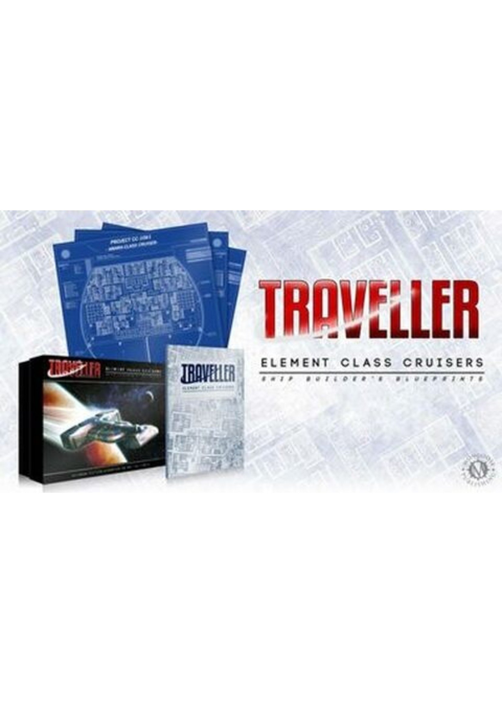 Independence Games Traveller RPG: Elemental Class Cruisers - Shipbuilders Blueprints