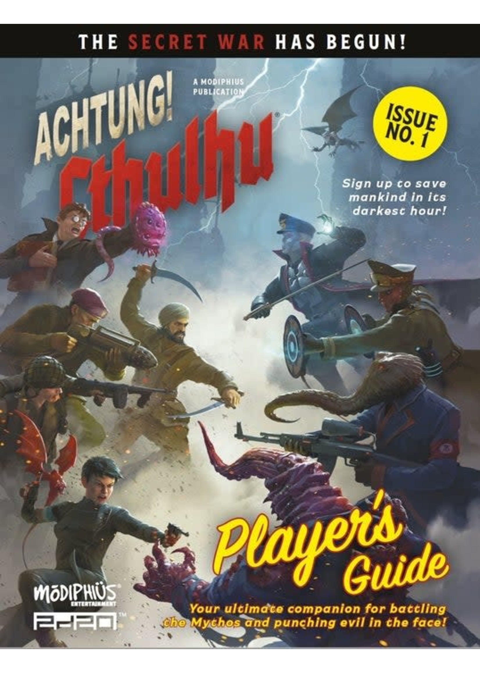 Modiphius Achtung! Cthulhu 2d20: Player's Guide