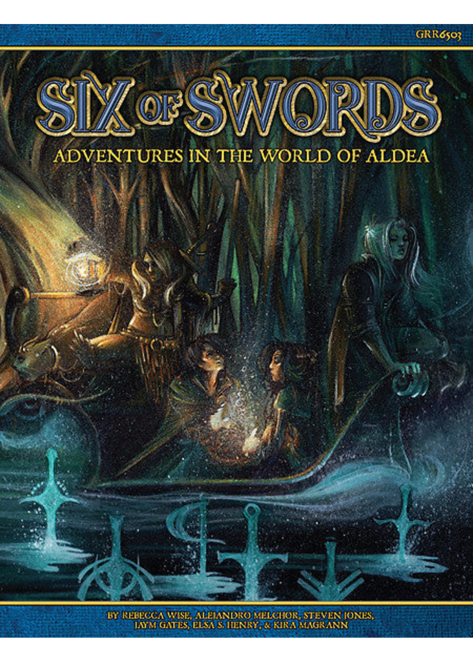 Green Ronin Publishing Blue Rose RPG: Six of Swords - Adventures in the World of Aldea