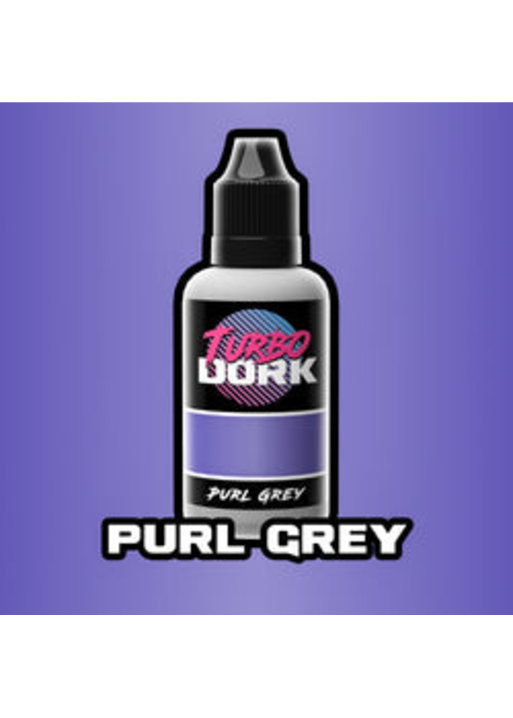 TurboDork PURL GREY METALLIC ACRYLIC PAINT