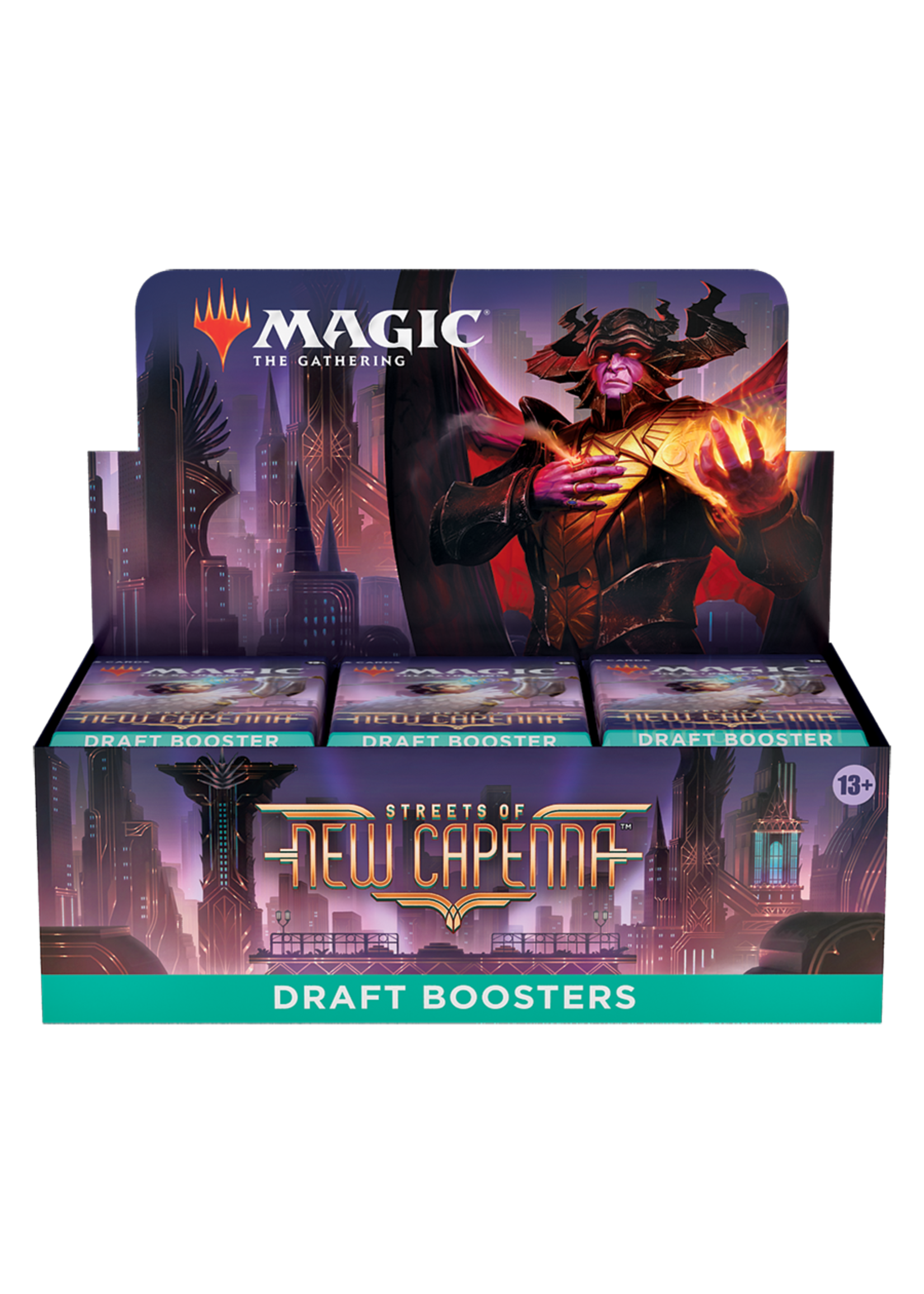 Magic The Gathering MTG: Streets of New Capenna Draft Booster Box