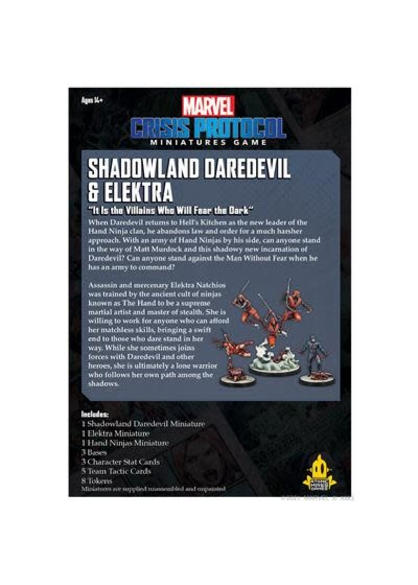 Marvel: Crisis Protocol - Shadowland Daredevil & Elektra