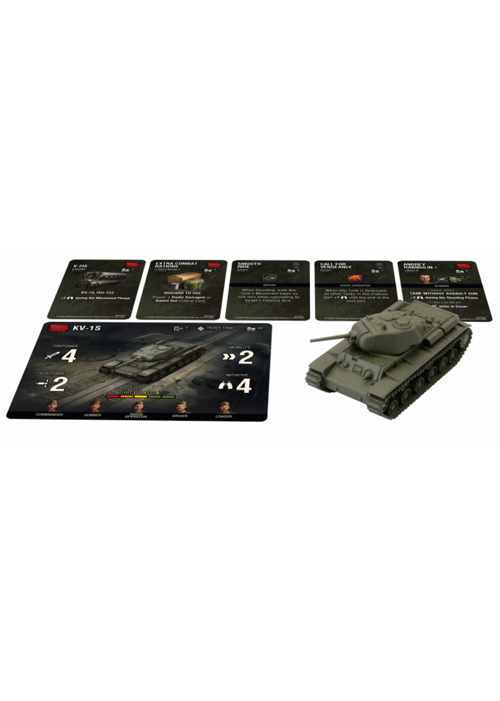 World Of Tanks World of Tanks: Miniatures Game - Soviet KVIS-2 (Wave III)