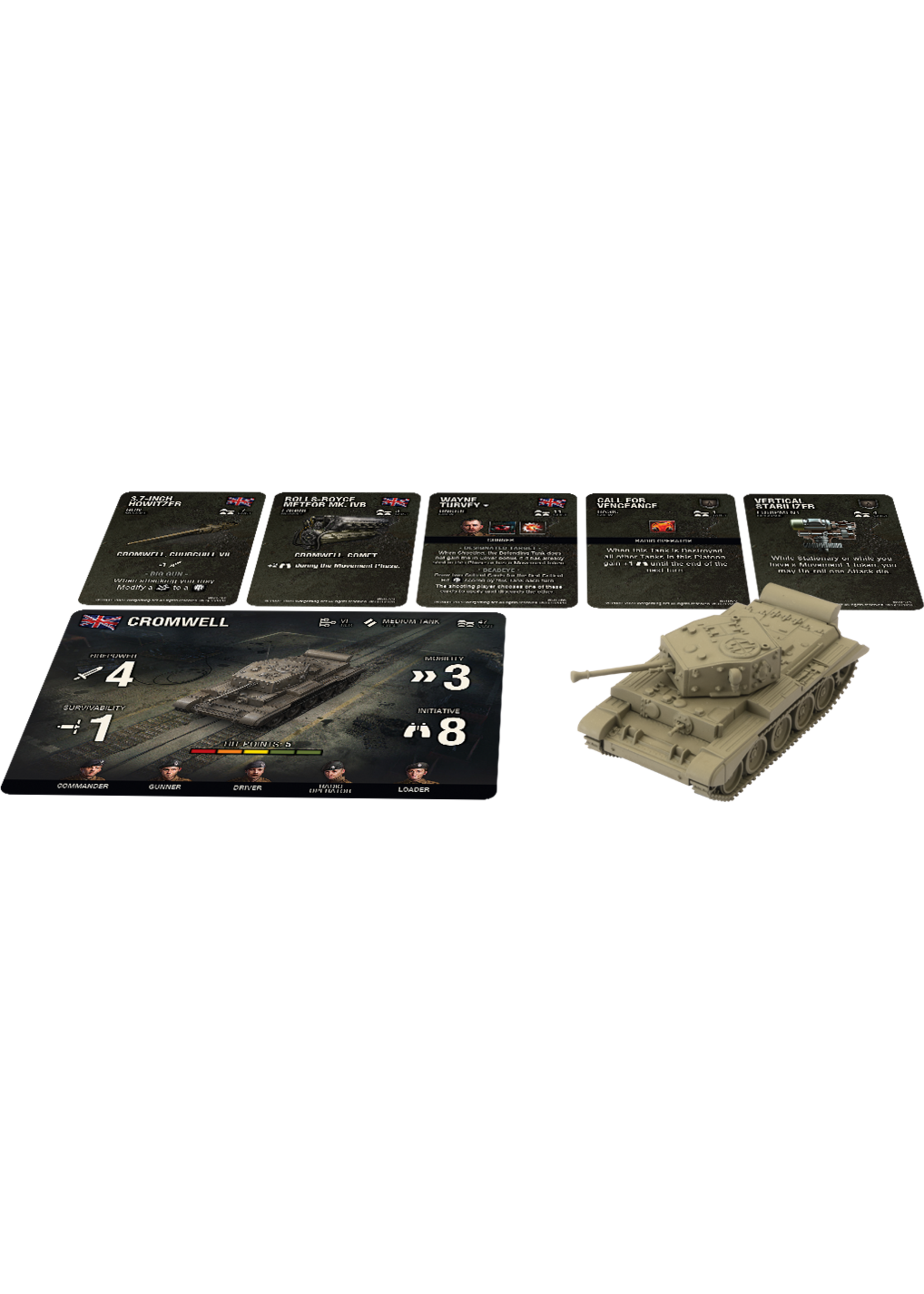 World Of Tanks World of Tanks: Miniatures Game - British Cromwell