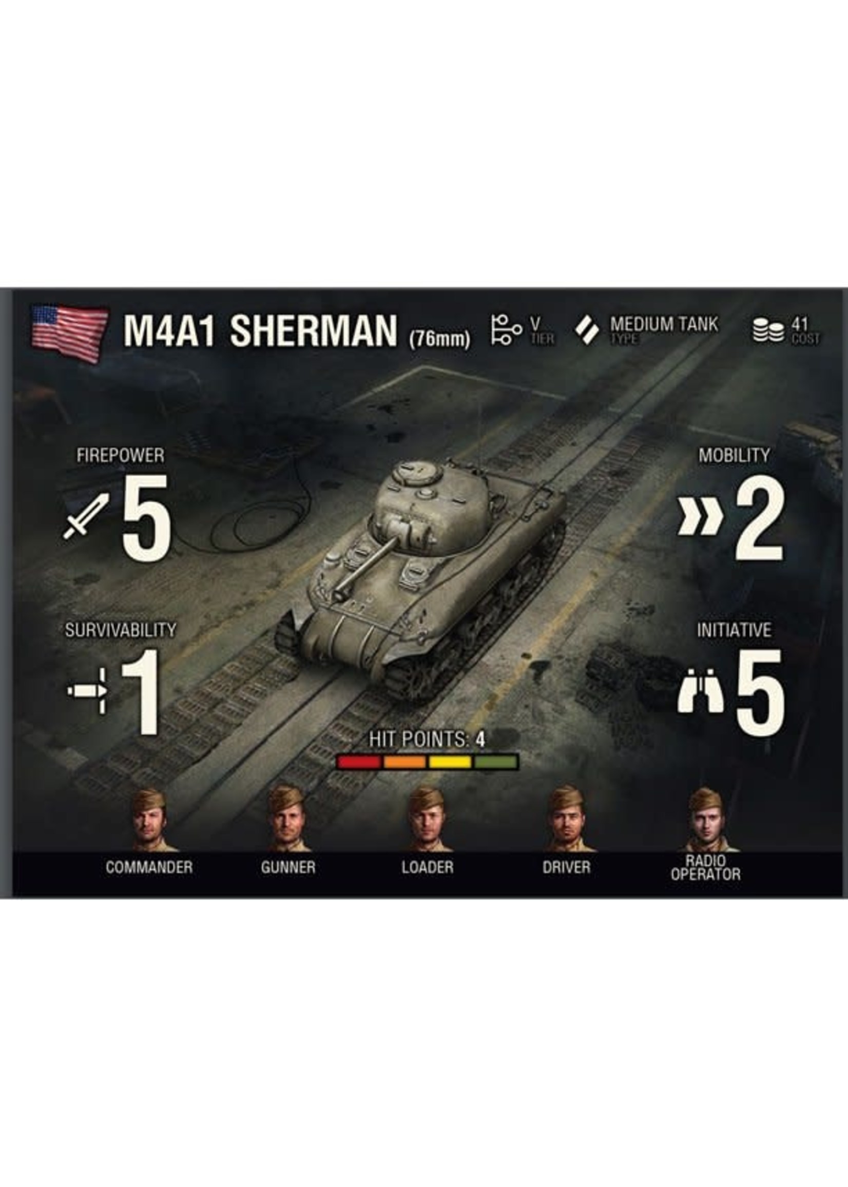 World Of Tanks World of Tanks Expansion - American M4A1 76mm Sherman (Wave V)