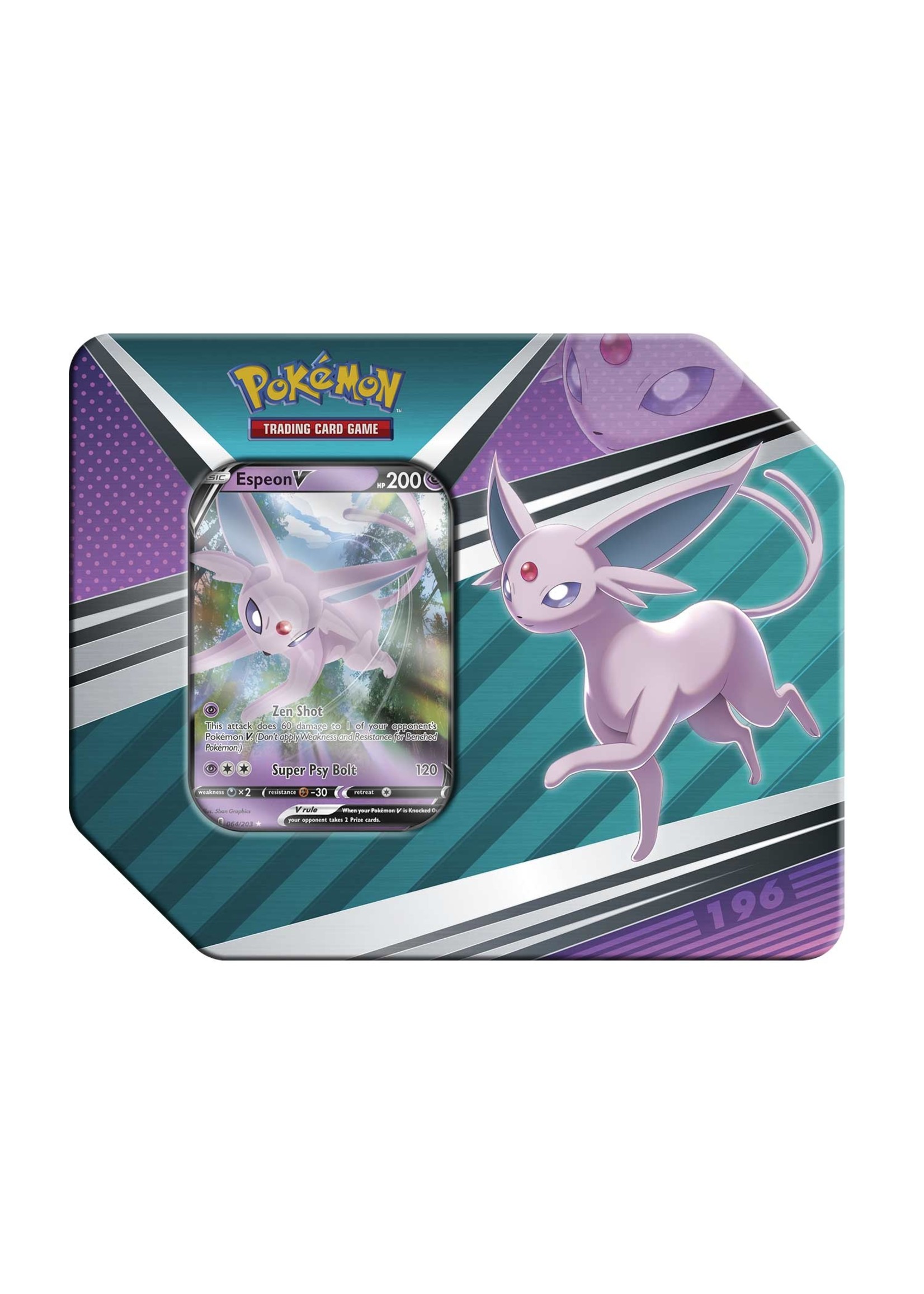 Pokemon Pokemon TCG: V Heroes Tin (Espeon V)