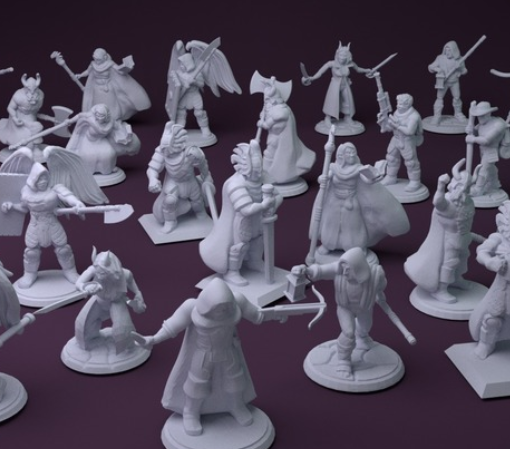 Fantasy miniatures » Models and Figures for RPG Board & Tabletop Games