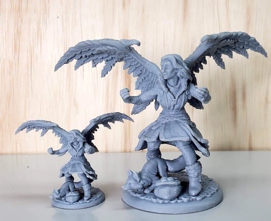 Create Your Own Fantasy World with Paintable D&D Monster Miniatures