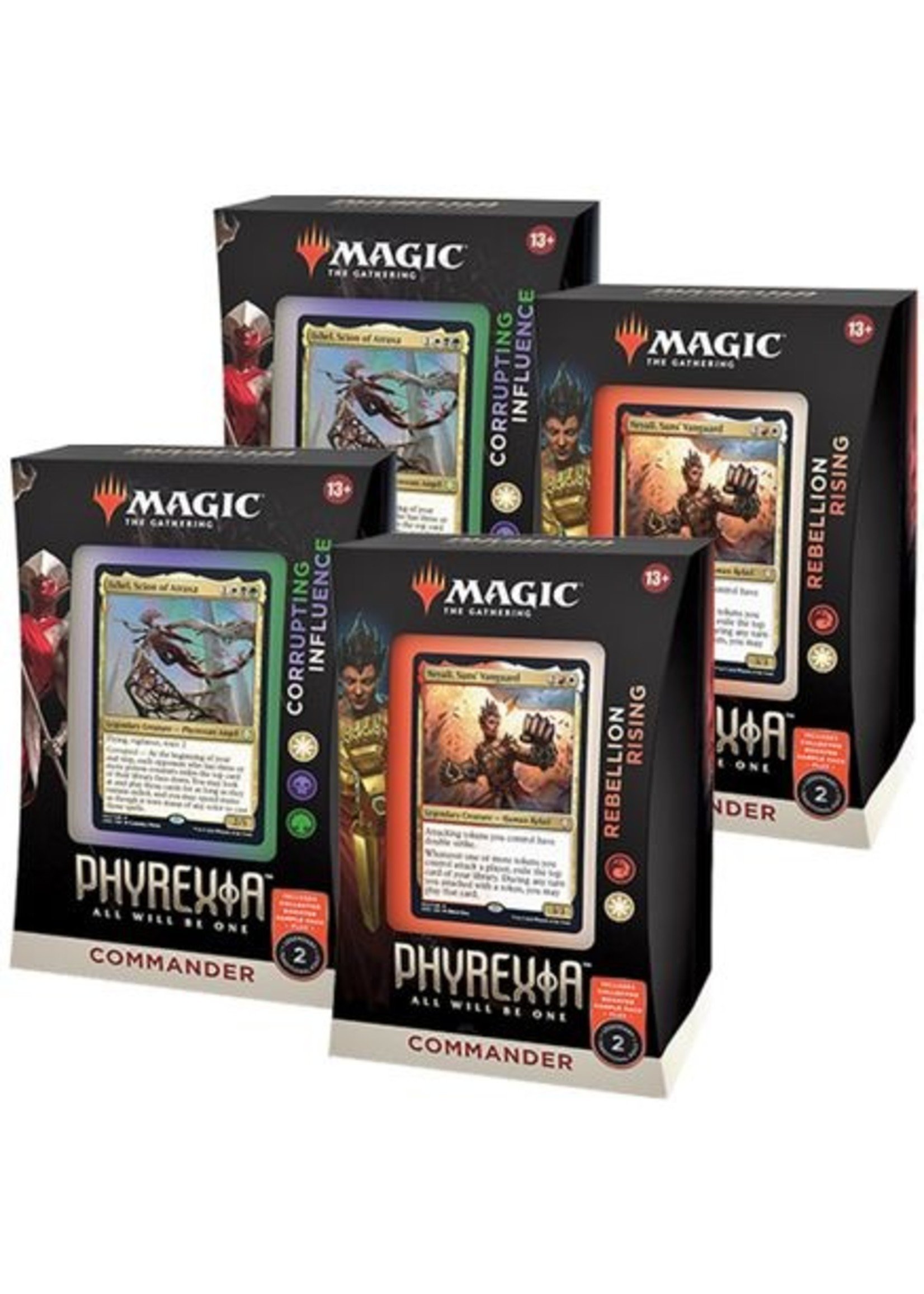Magic The Gathering MTG: Phyrexia All Will Be One Commander Deck Display