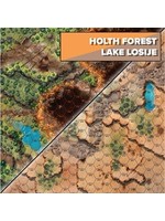 BattleTech: Battle Mat- Tukayyid- Holth Forest/Lake Losiije