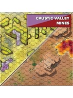 BattleTech: Battle Mat- Alien Worlds- Caustic Valley/Mines