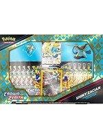 Pokemon TCG: Crown Zenith Premium Figure Collection Case (3 each of Shiny Zacian/Shiny Zamazenta)
