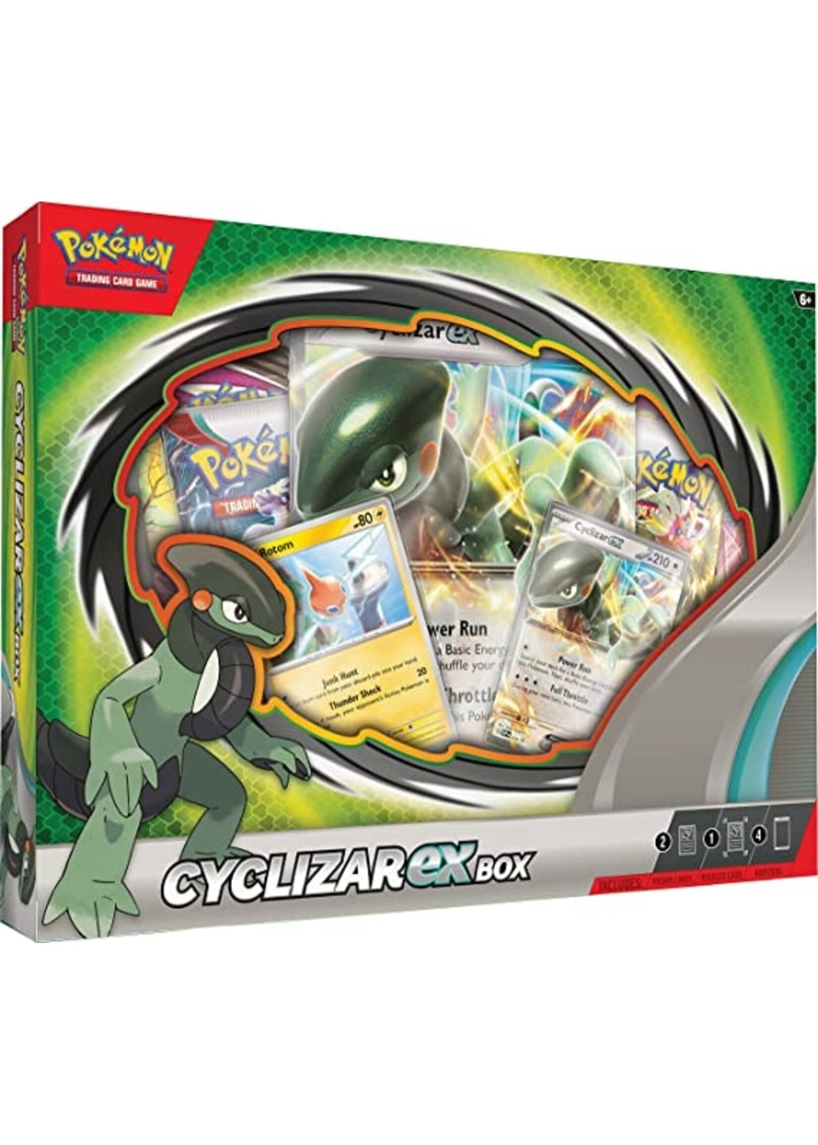 Pokemon TCG: Cyclizar Ex Box Case (6 boxes)