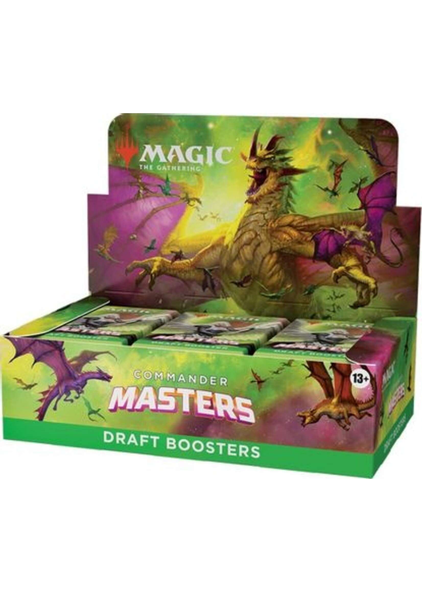 MTG: Commander Masters Collector's Booster Display - IRL Game Shop